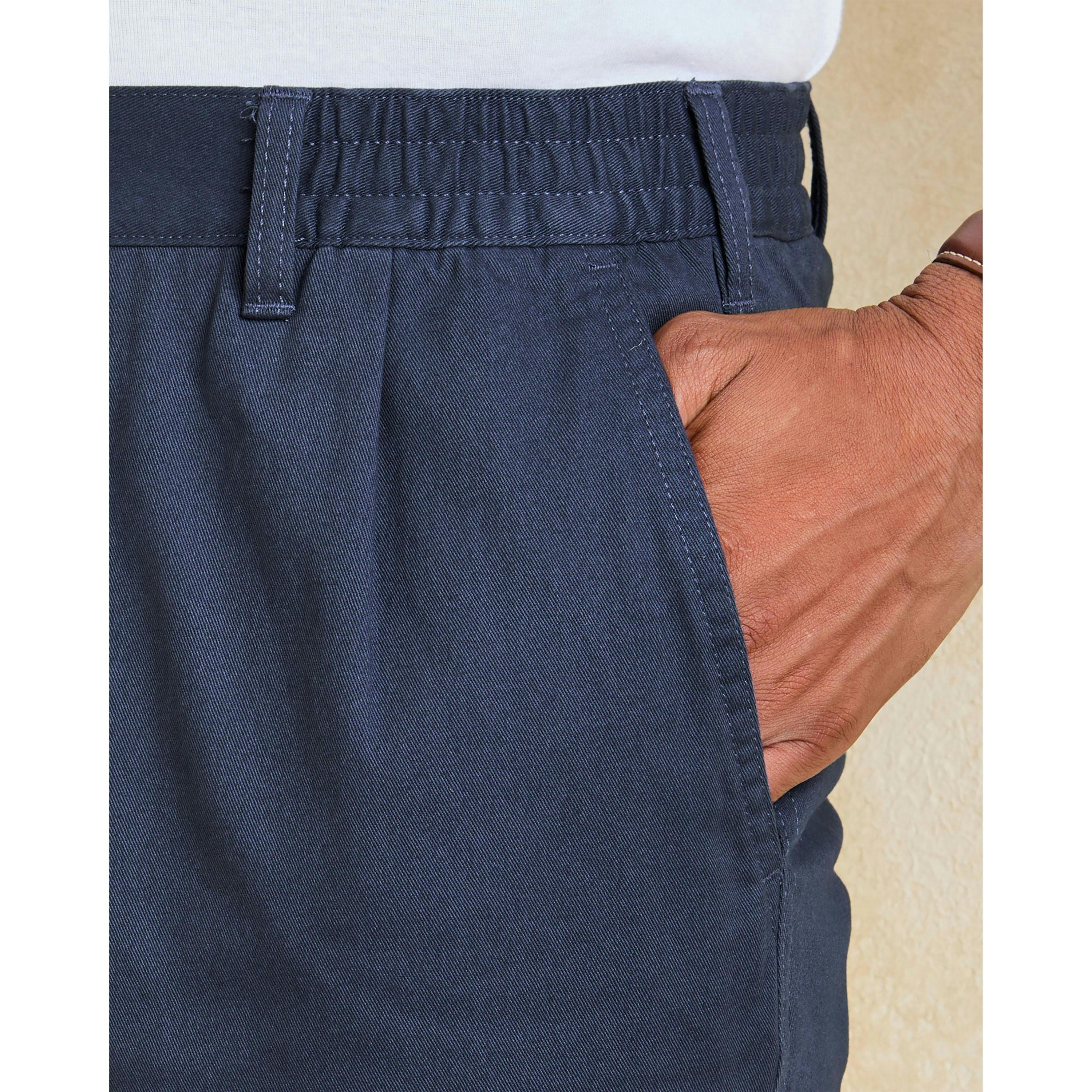 Cotton Traders Easy-wear Single Pleat Front Trousers , view 3 of 3