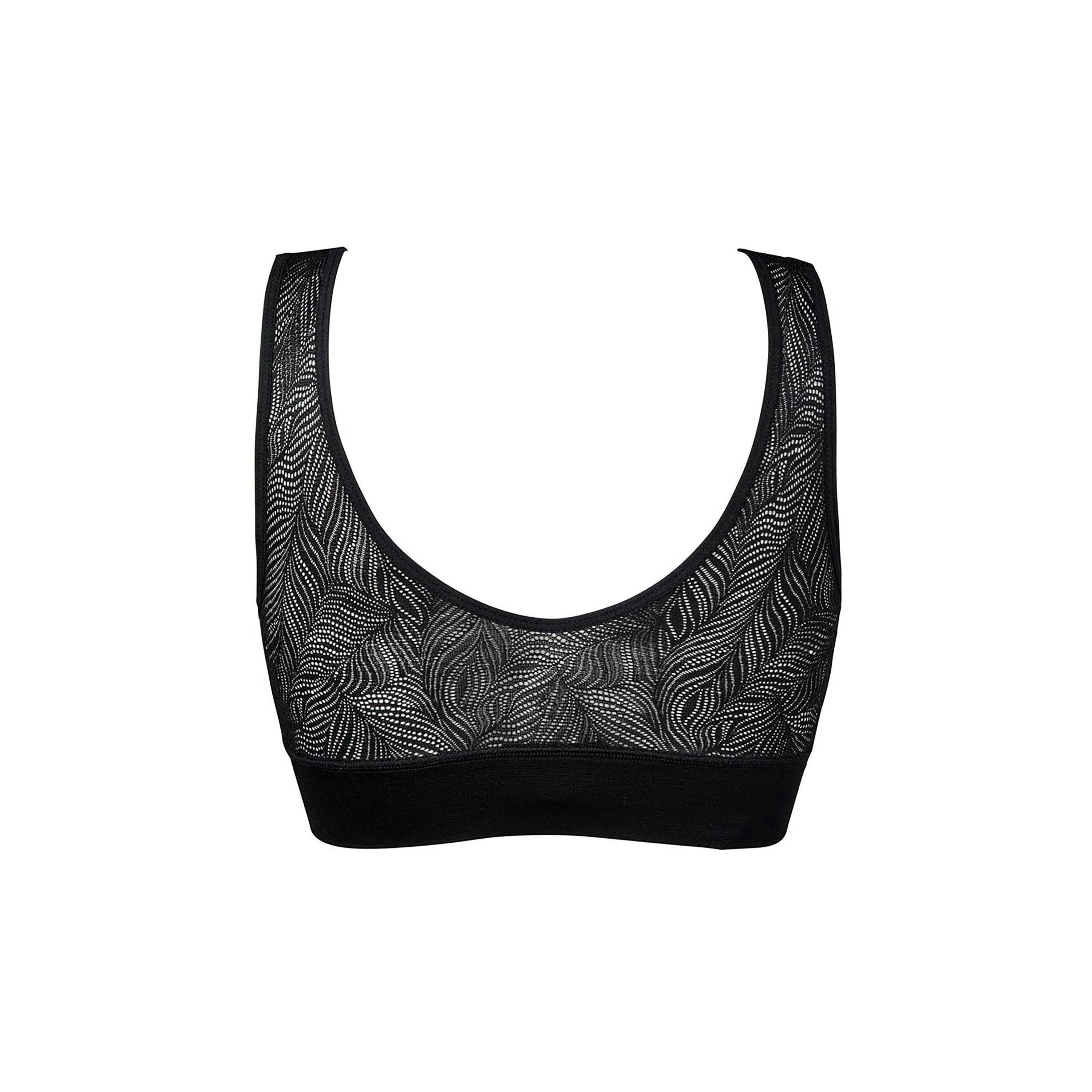 Cotton Traders 2 Pack Lace Back Comfort Bras , view 4 of 4