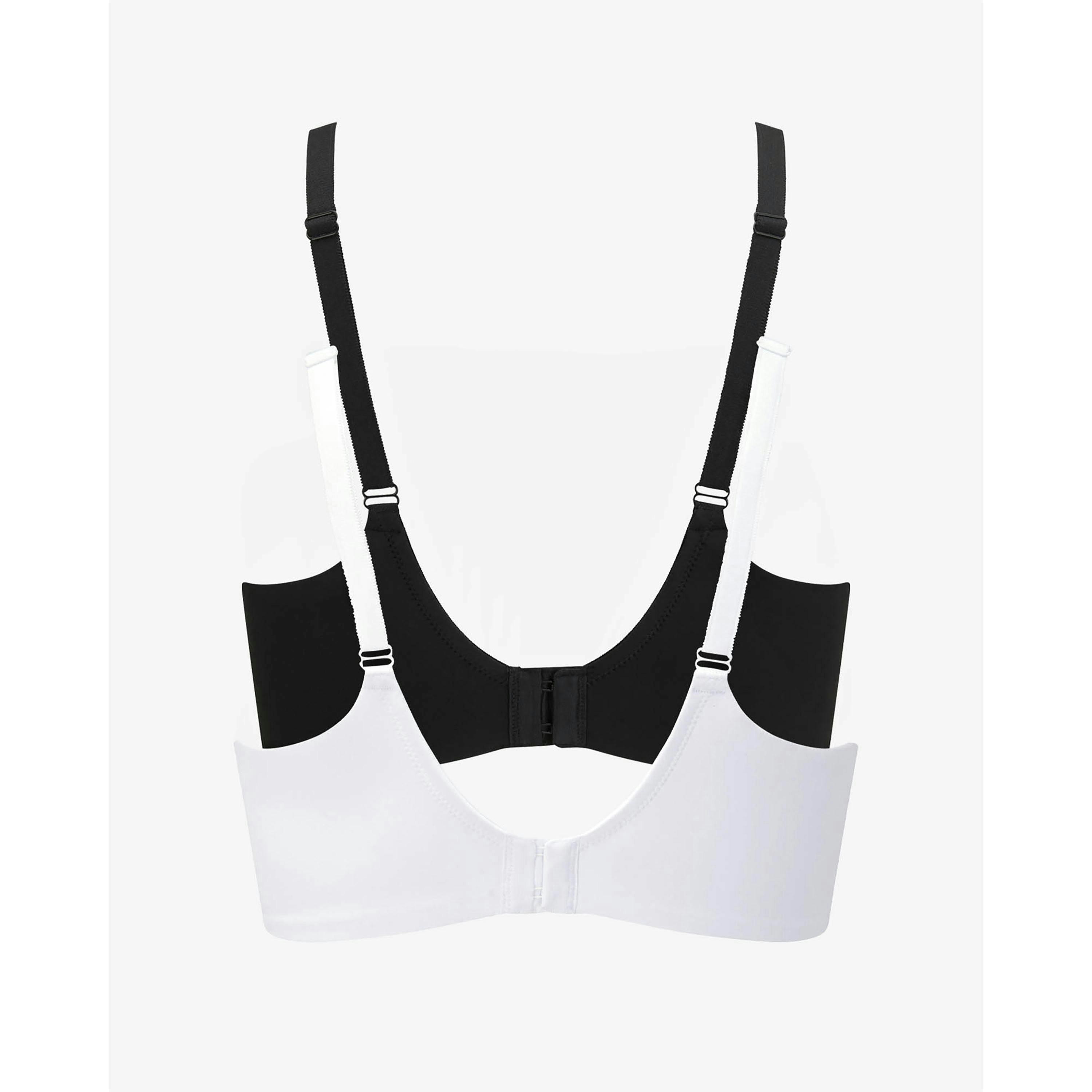 Cotton Traders 2 Pack Abby Comfort Fit Bras , view 4 of 4