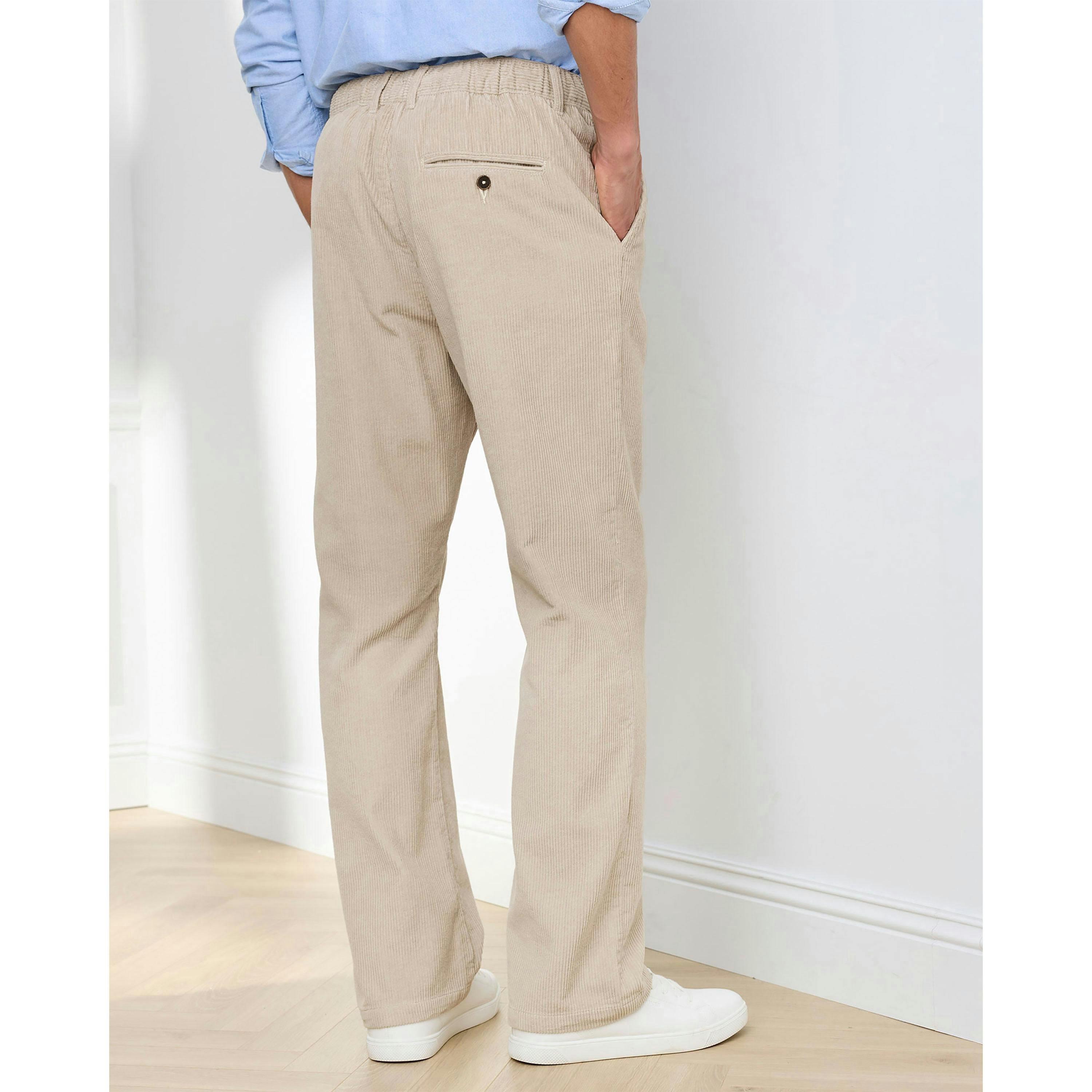 Cotton Traders Cord Rugby Comfort Trousers , view 2 of 4