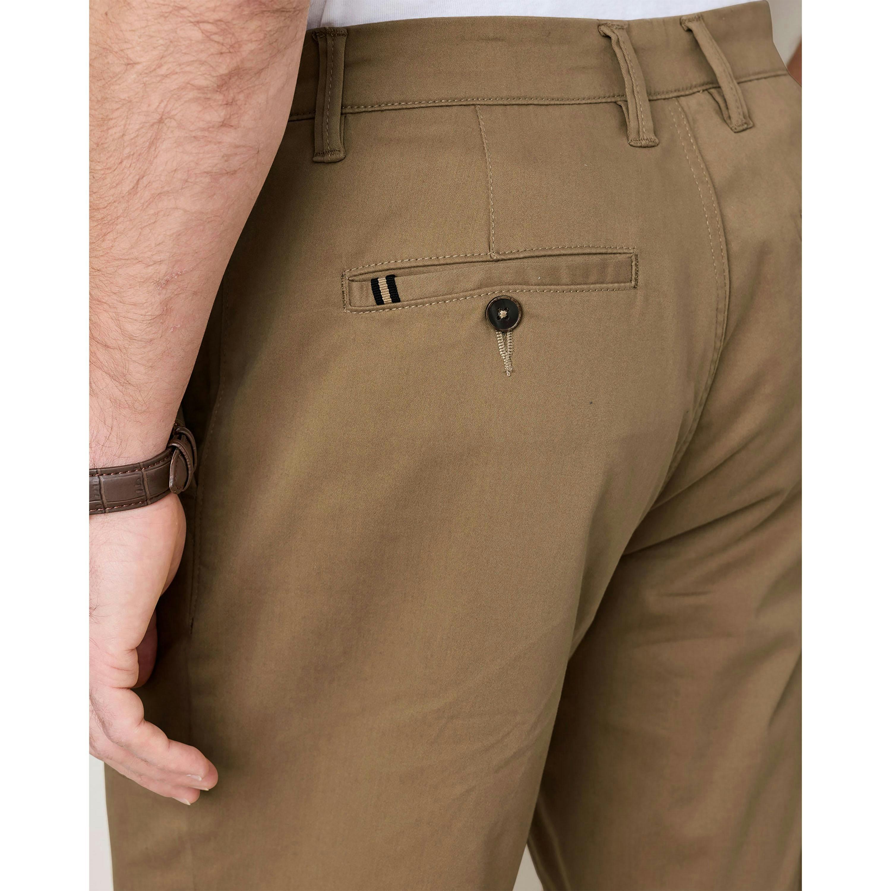 Cotton Traders Signature Stretch Chino Shorts , view 3 of 3