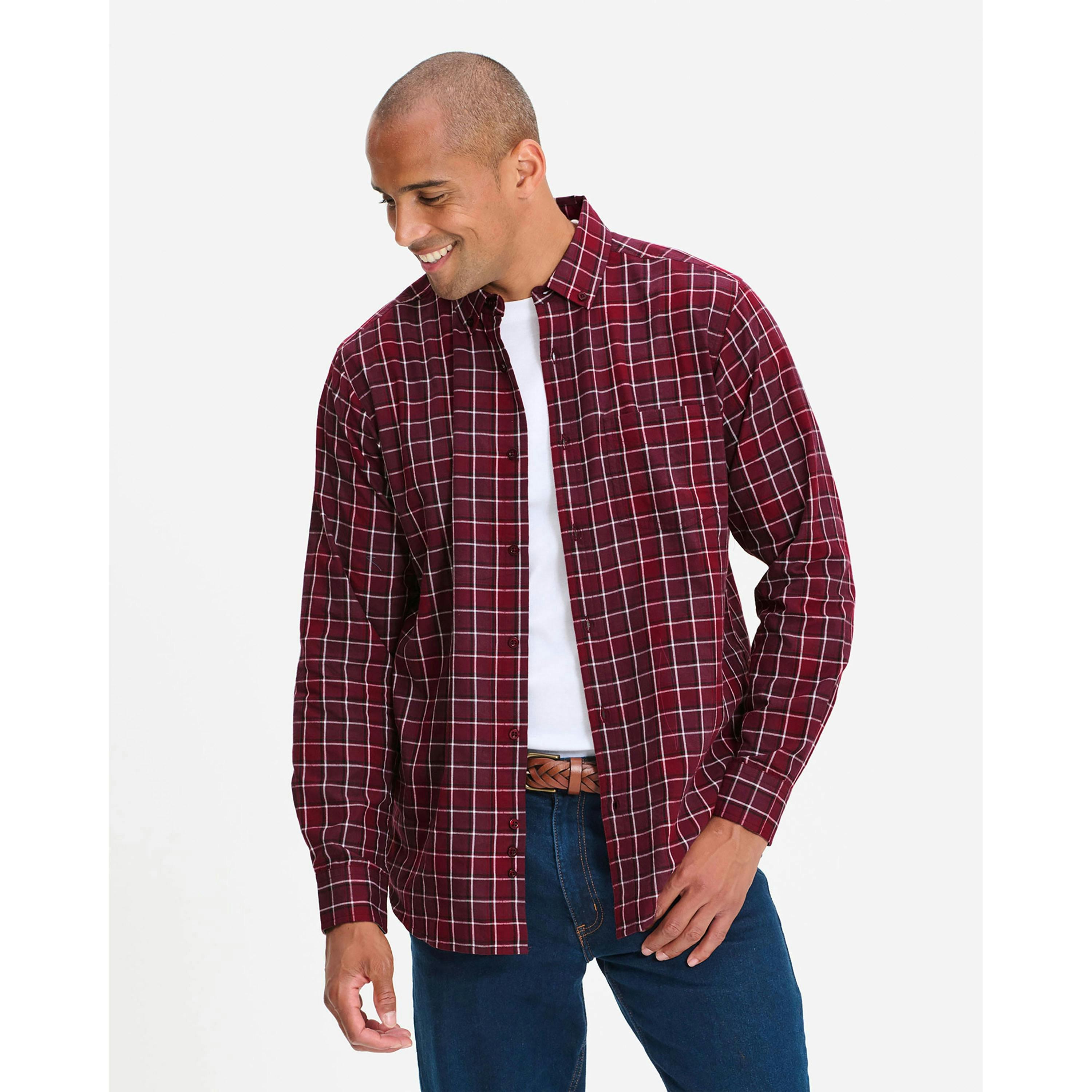 Cotton Traders Easy Care Oxford Check Shirt , view 2 of 4