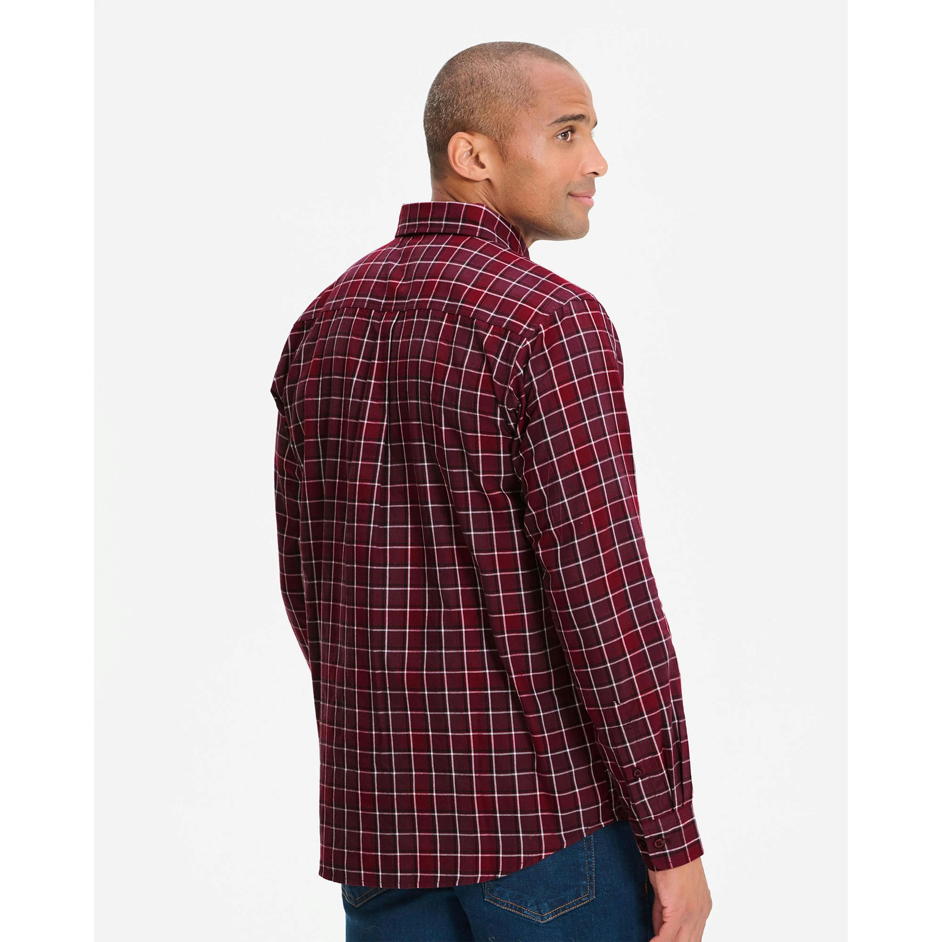 Cotton Traders Easy Care Oxford Check Shirt , view 3 of 4