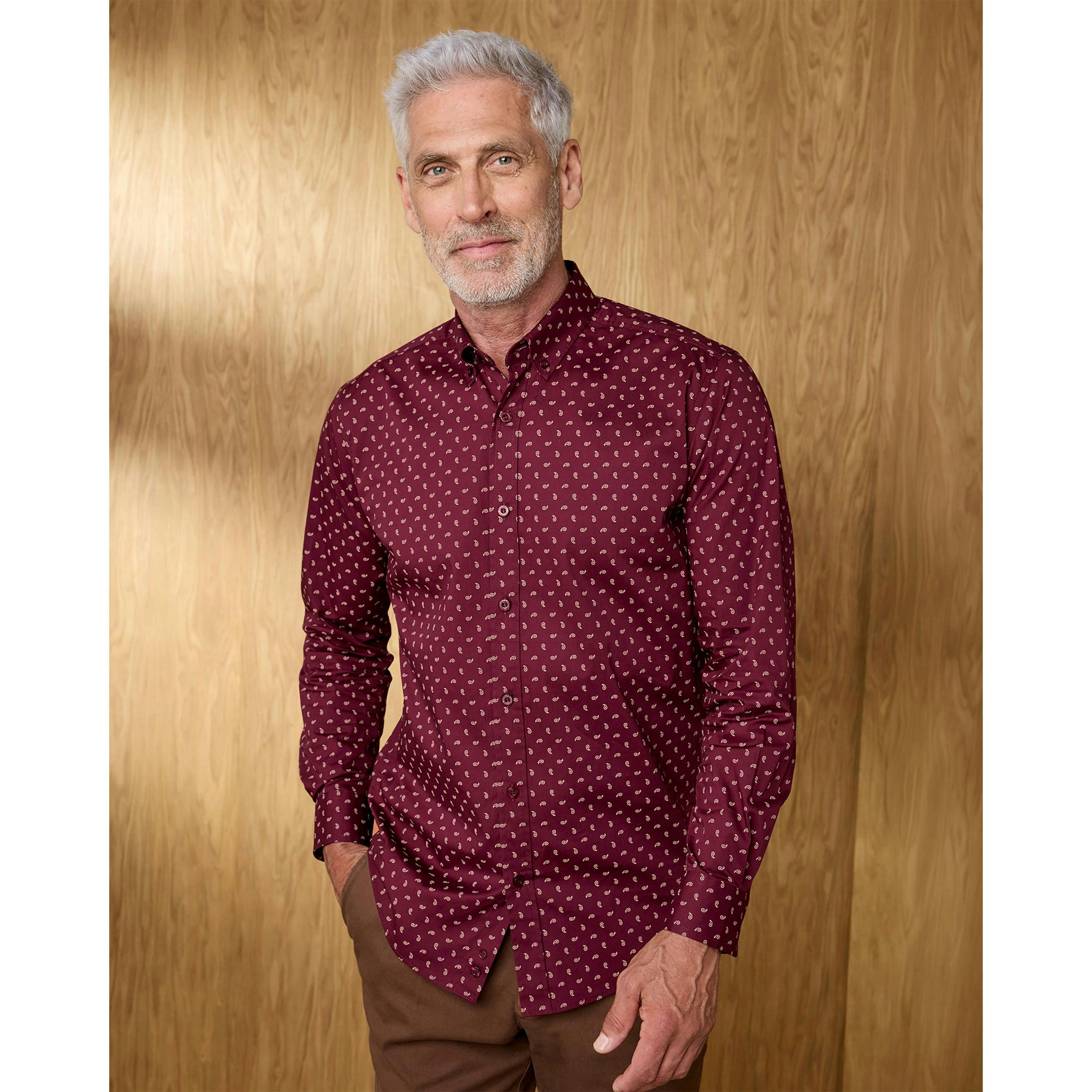 Cotton Traders Signature Poplin Print Shirt , view 2 of 4