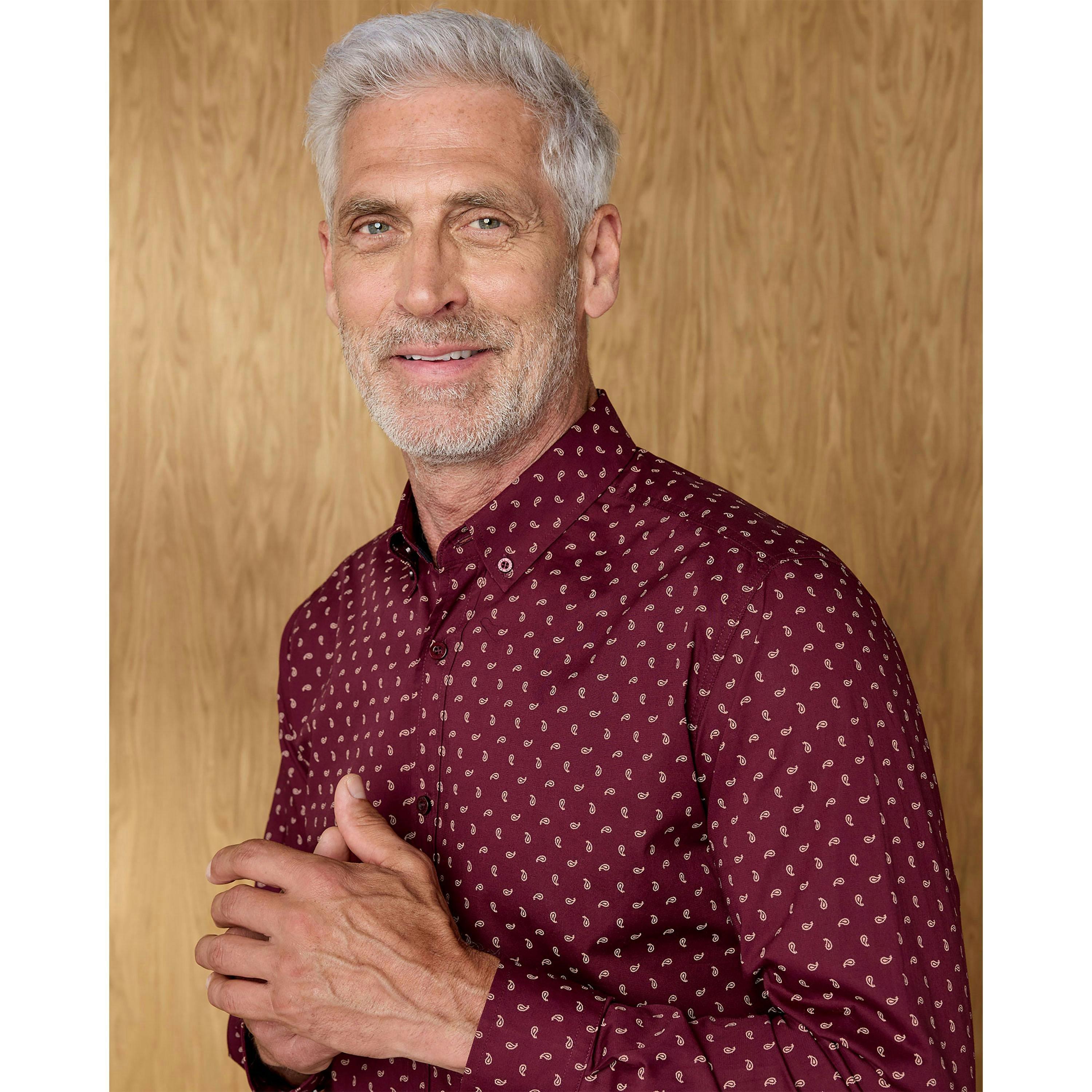 Cotton Traders Signature Poplin Print Shirt , view 4 of 4