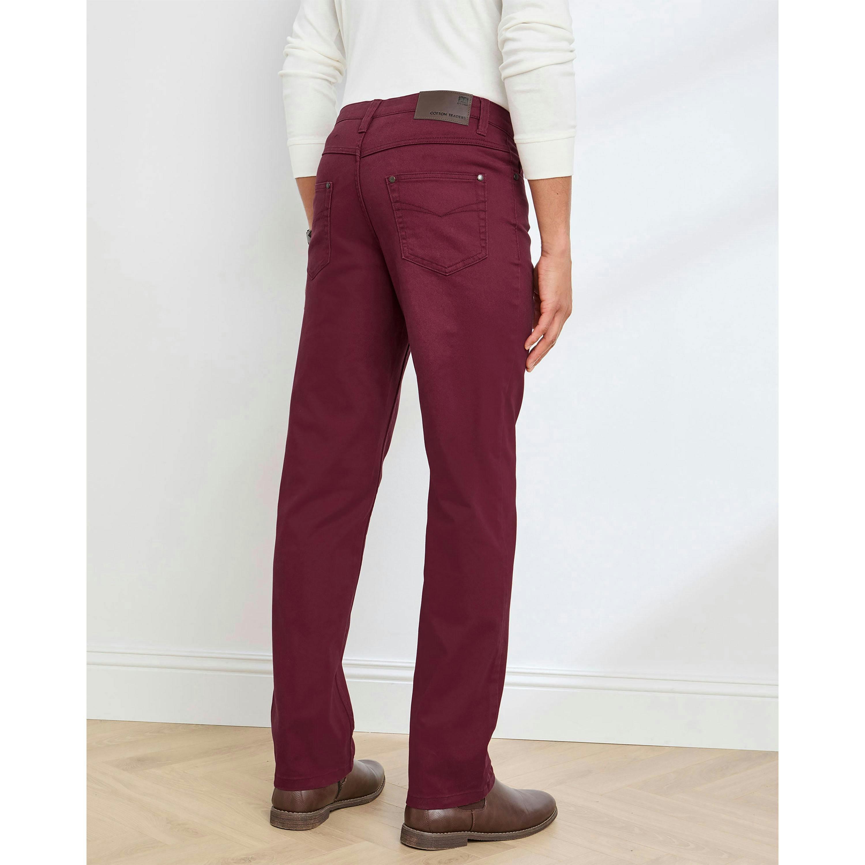 Cotton Traders Mens Coloured Jeans , view 2 of 4