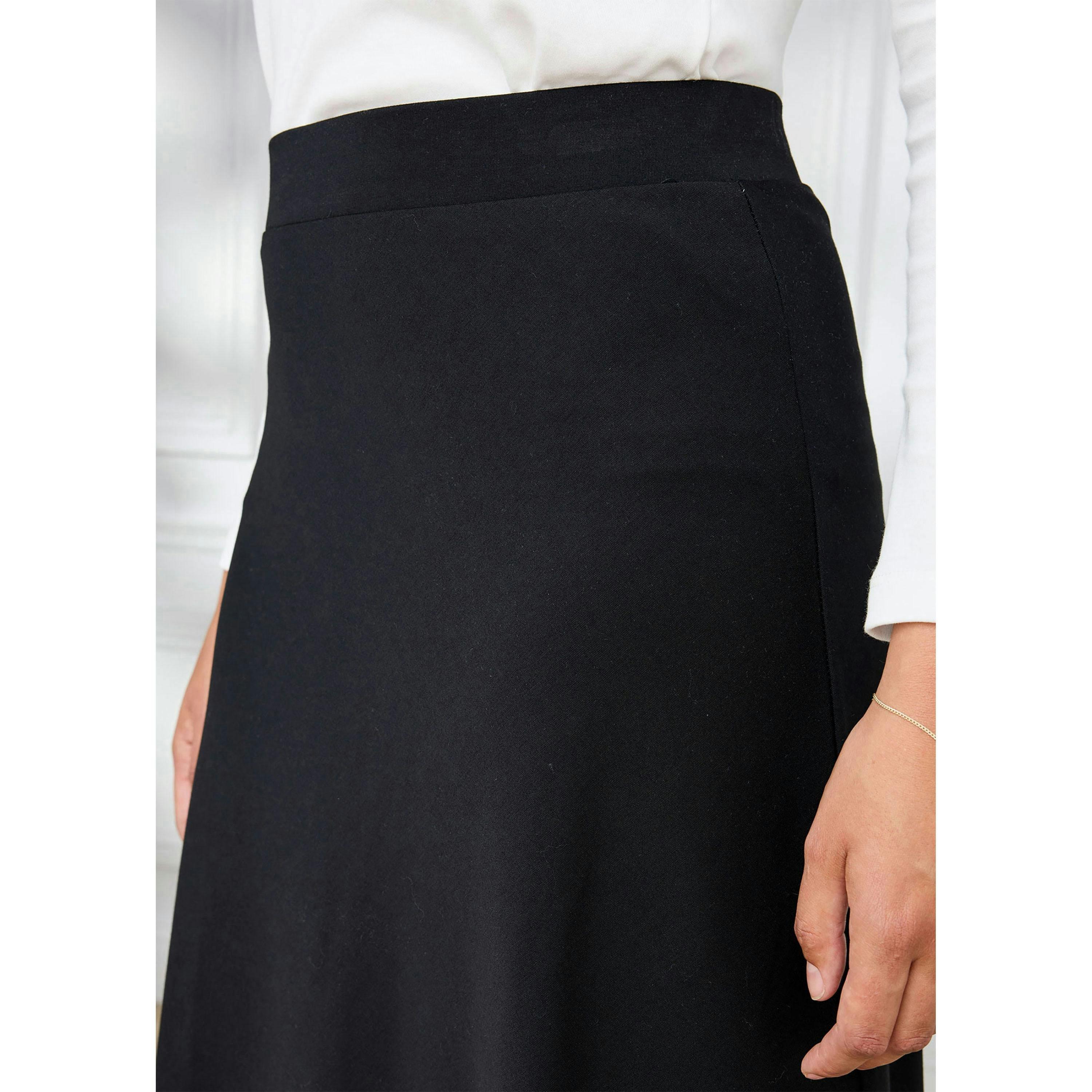 Cotton Traders Pull On Jersey Midi Skirt , view 4 of 4
