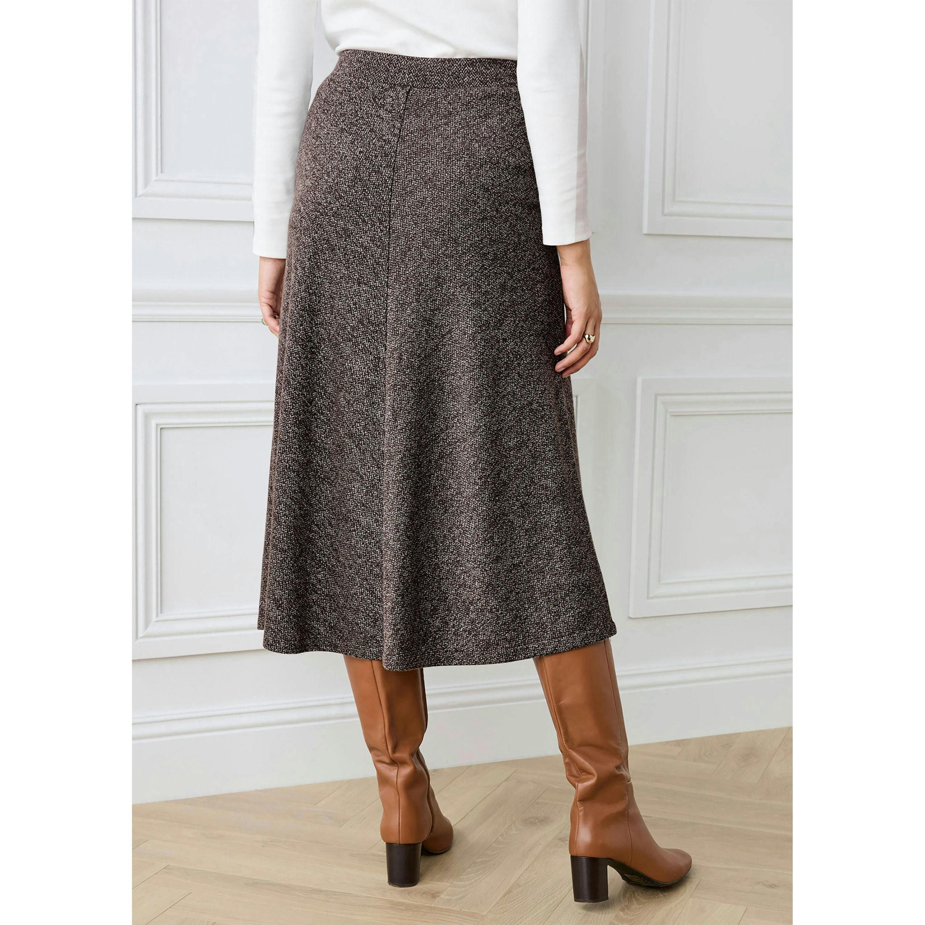 Cotton Traders Jersey Pull On Maxi Skirt , view 3 of 4