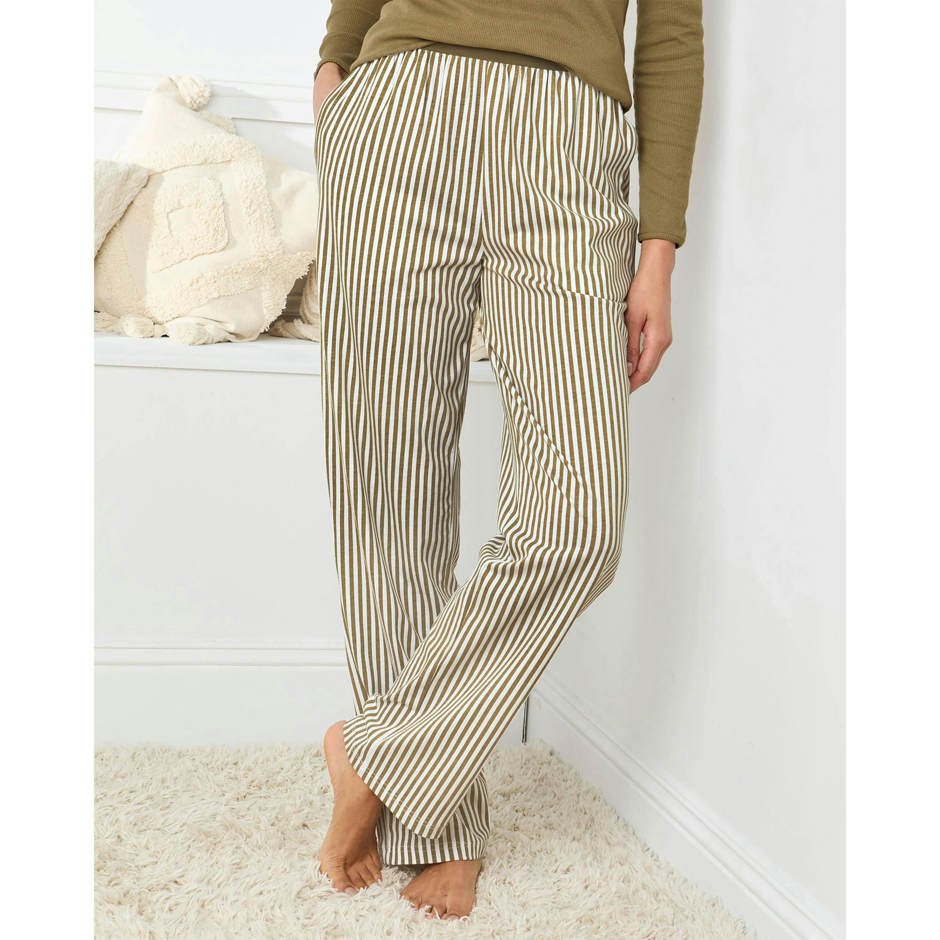 Cotton Traders 2 Pack Cotton Rich PJ Bottoms , view 2 of 4
