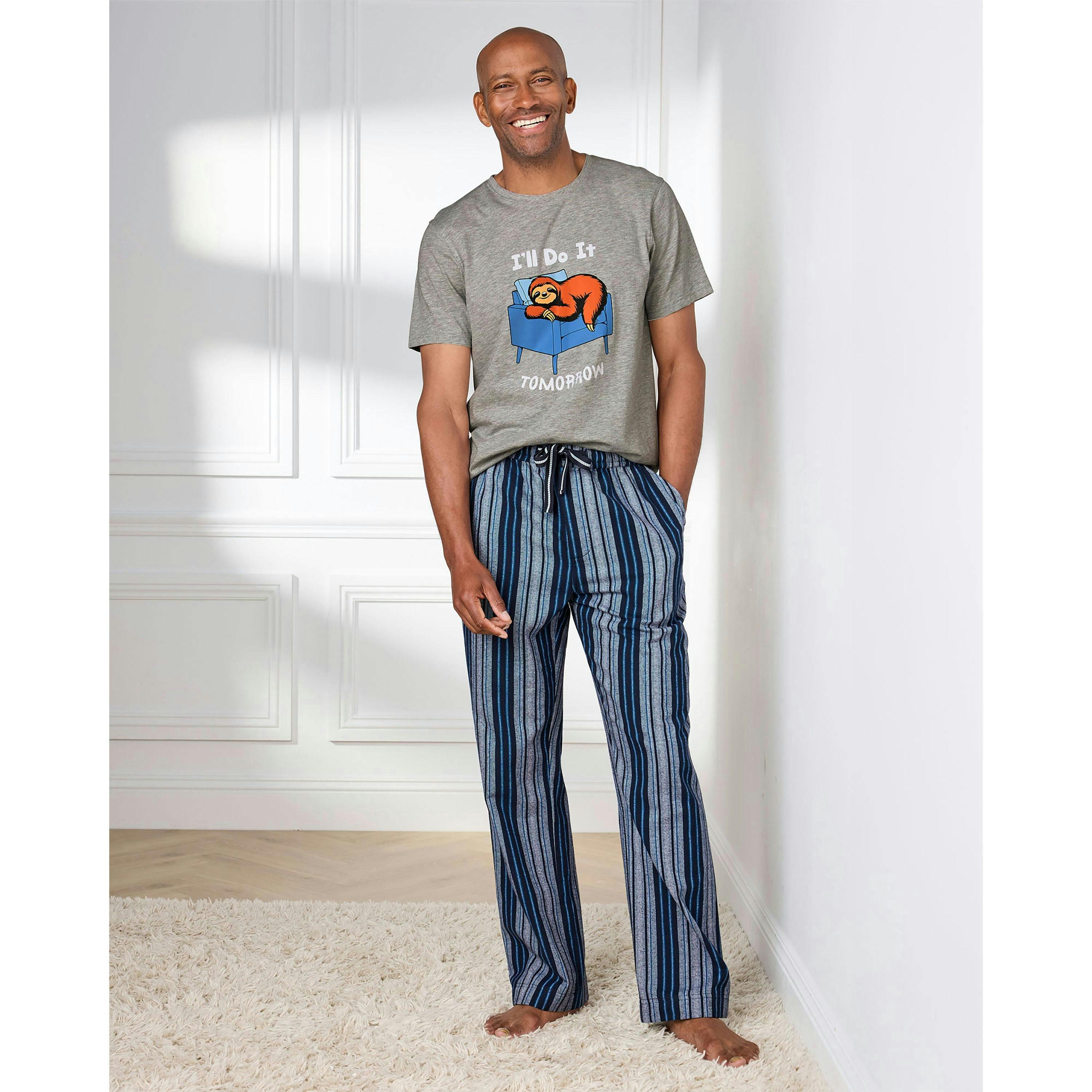 Cotton Traders Printed Lounge T-Shirt , view 2 of 4