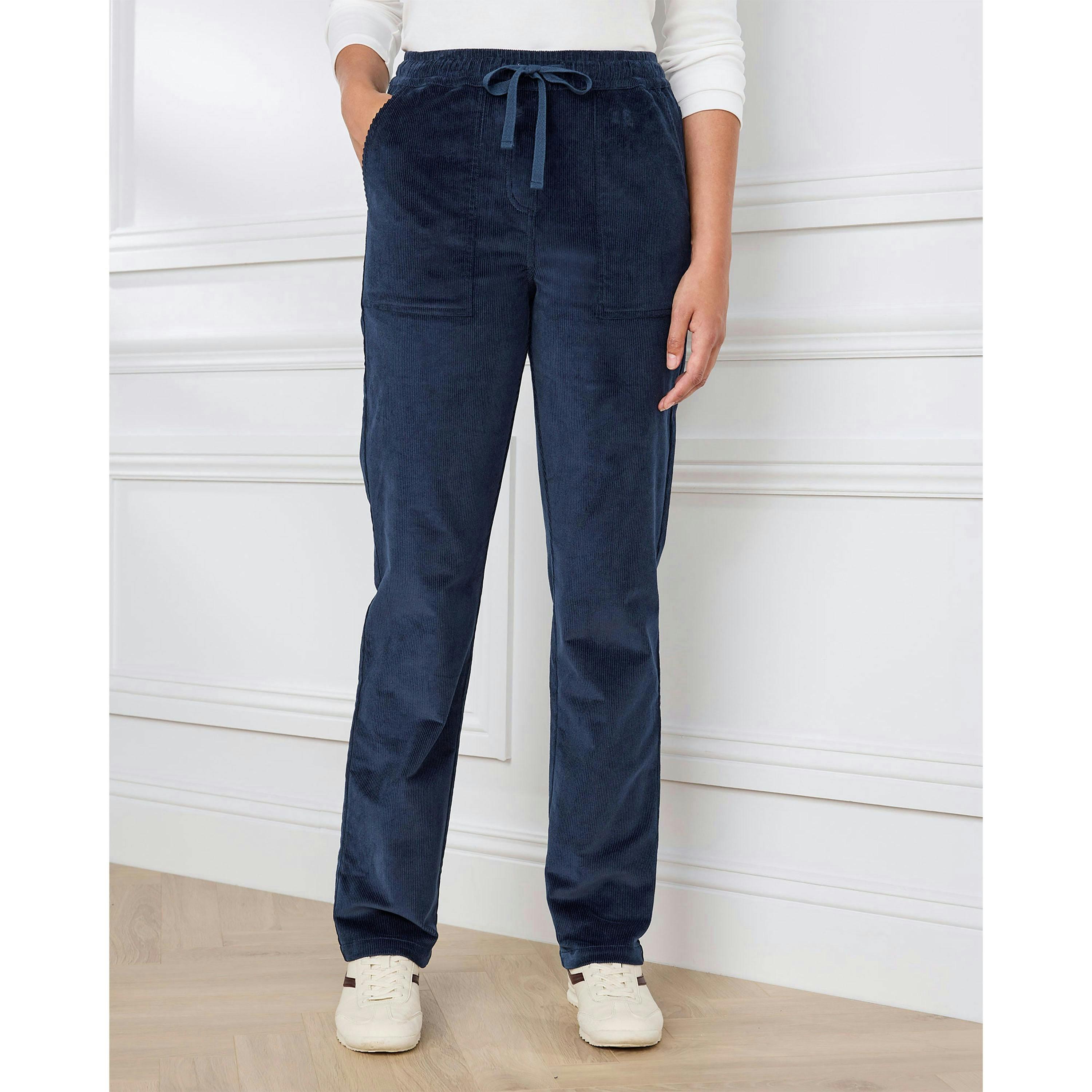 Cotton Traders Cord Pull On Trousers , view 2 of 4