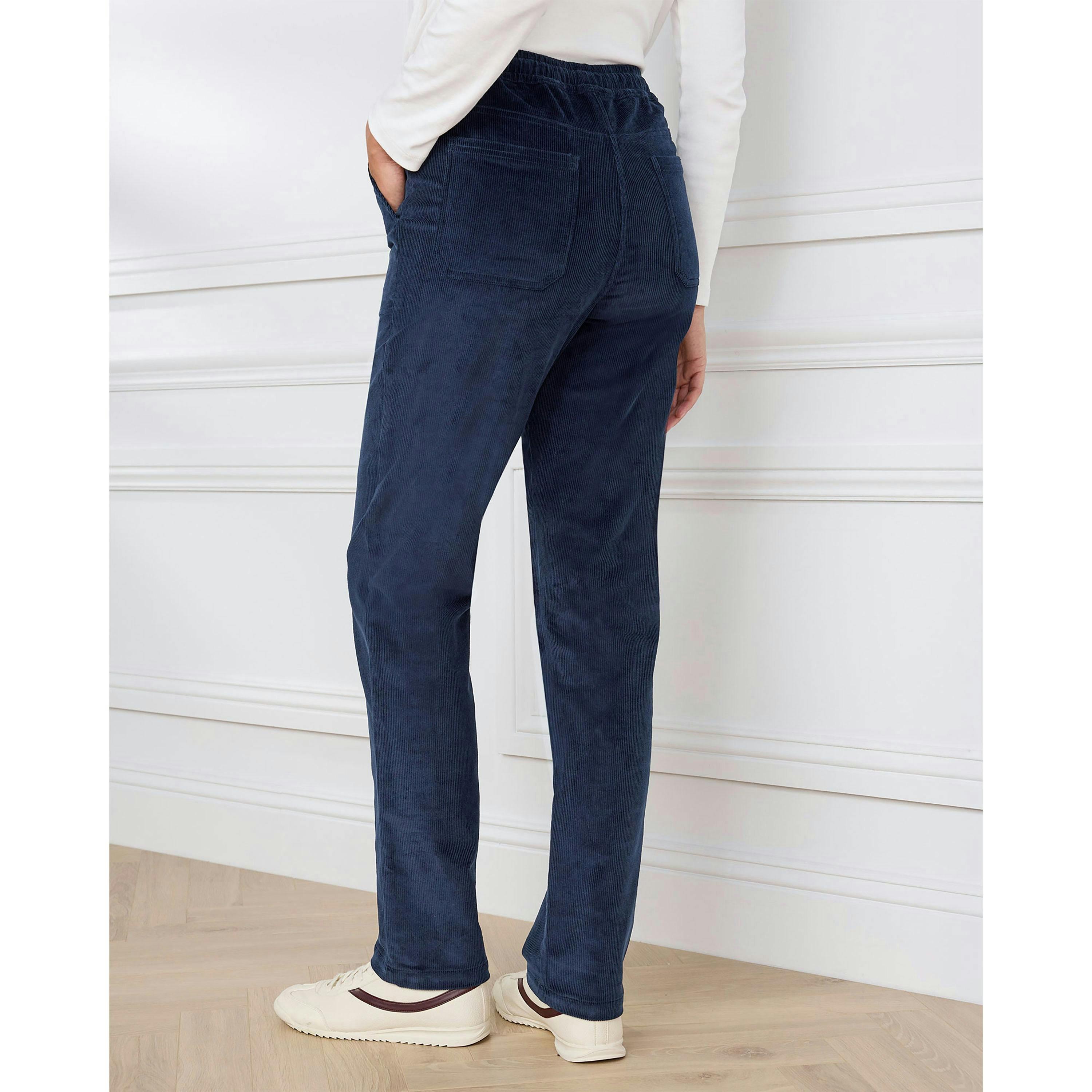 Cotton Traders Cord Pull On Trousers , view 3 of 4
