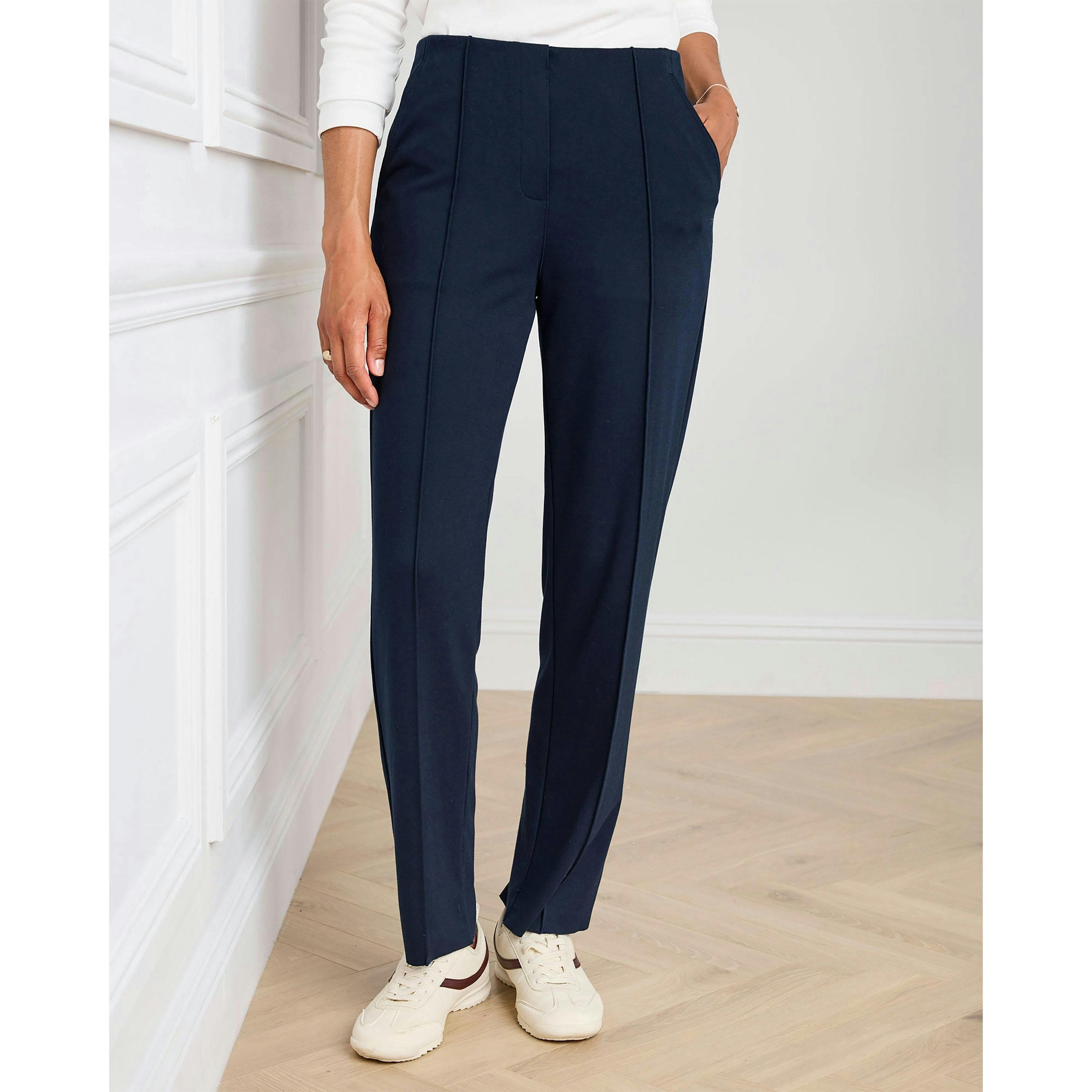 Cotton Traders Pull On Jersey Trousers , view 2 of 4