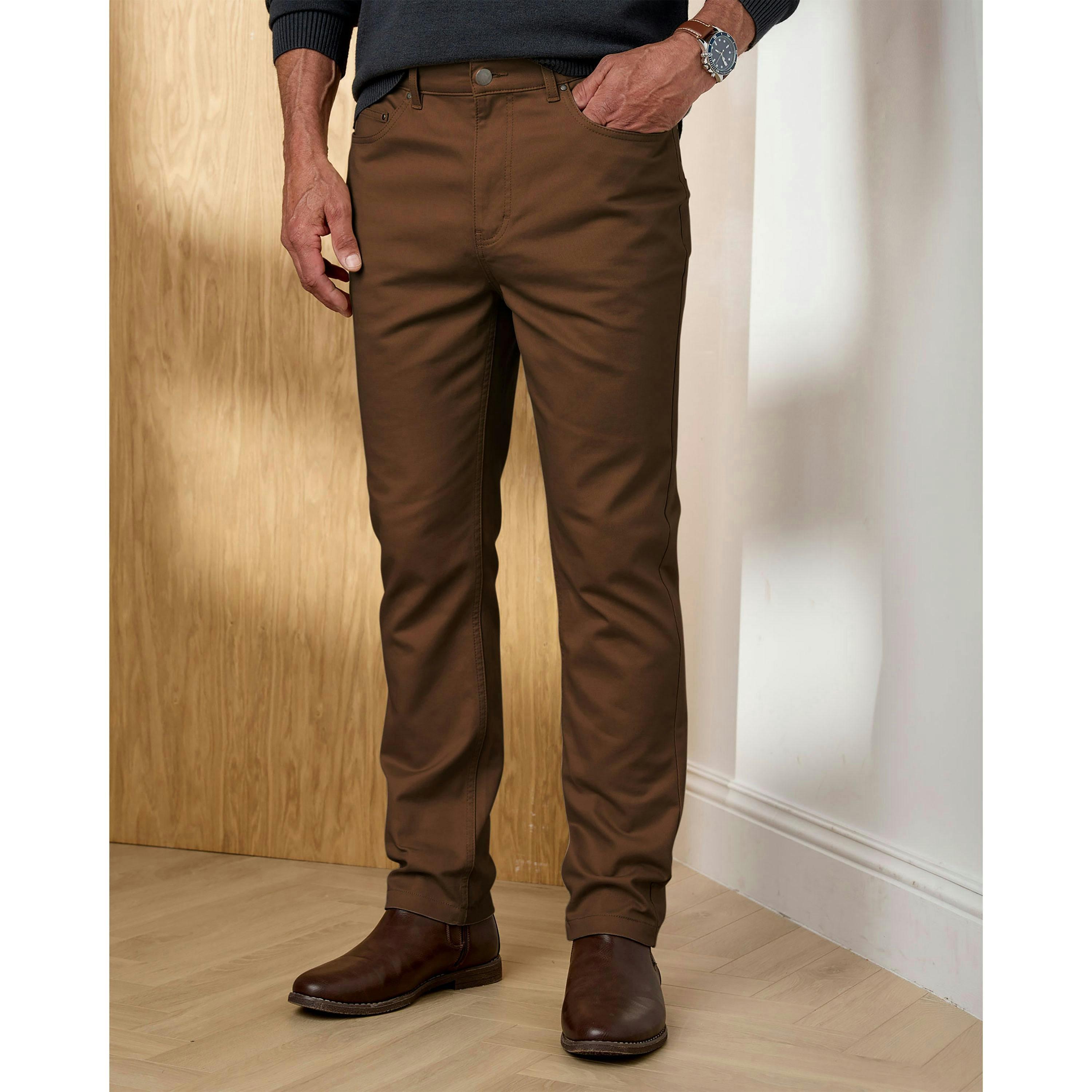 Cotton Traders Signature Twill Trouser , view 2 of 4