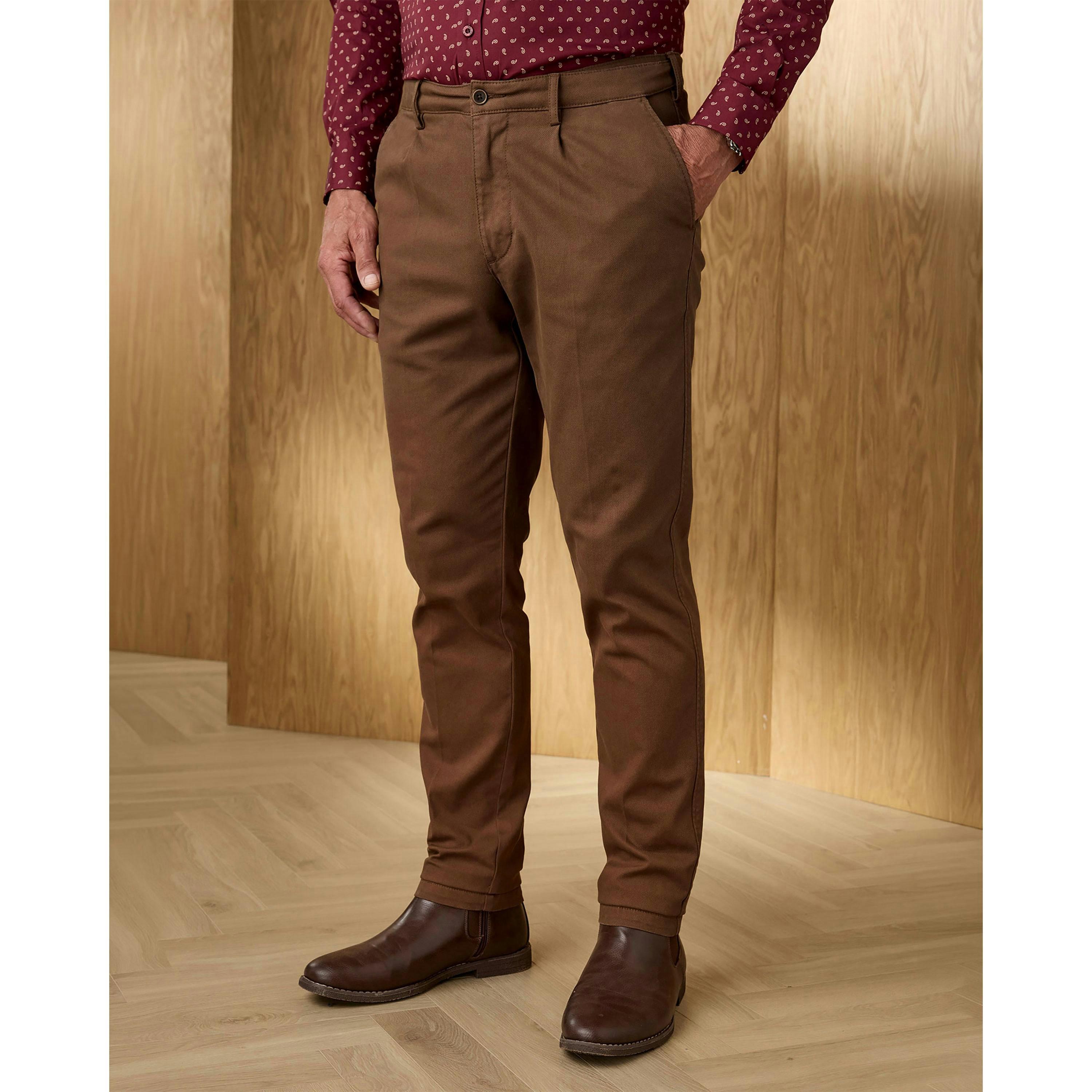 Cotton Traders Signature Dobby Texture Chino , view 2 of 4