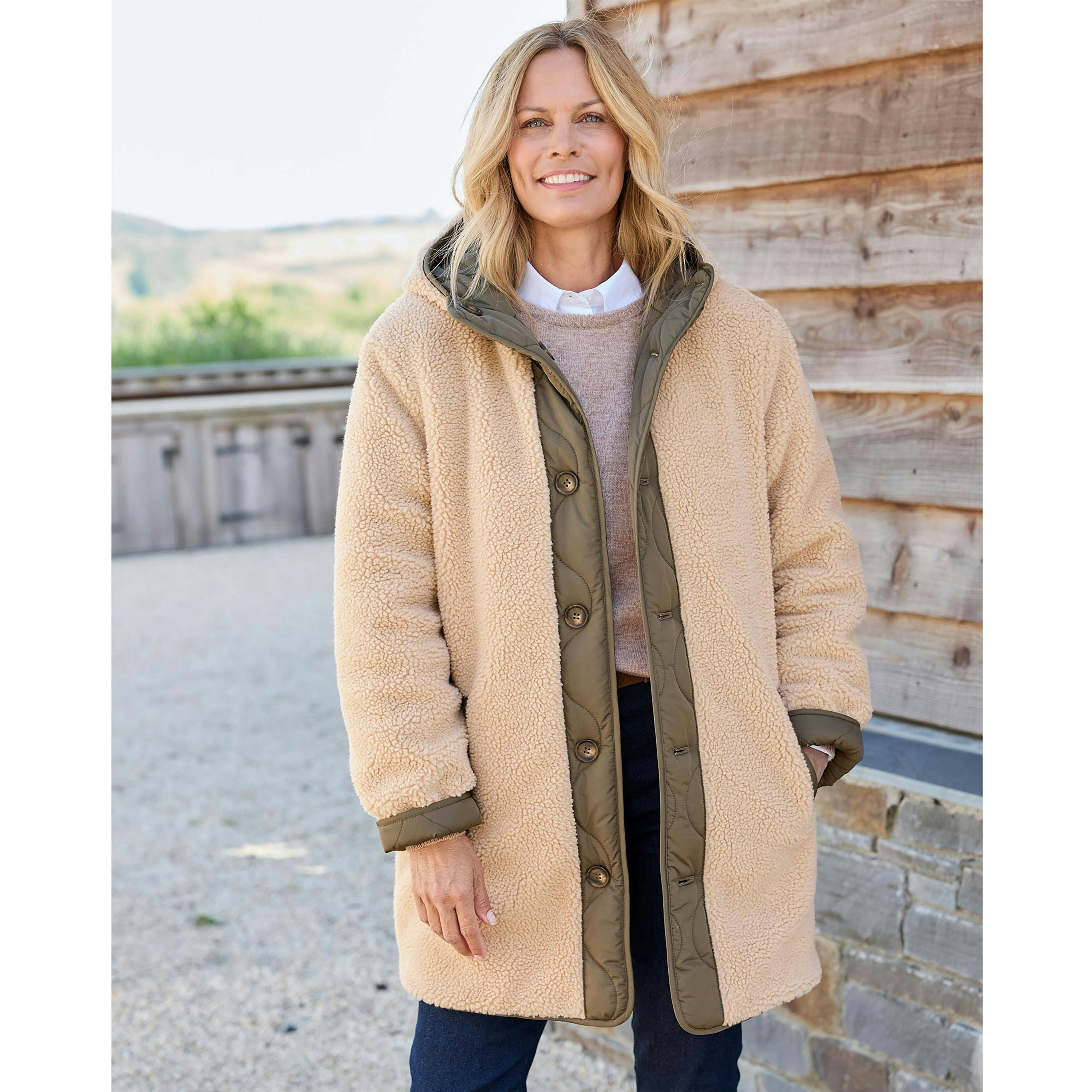 Cotton Traders Reversible Coat , view 2 of 4