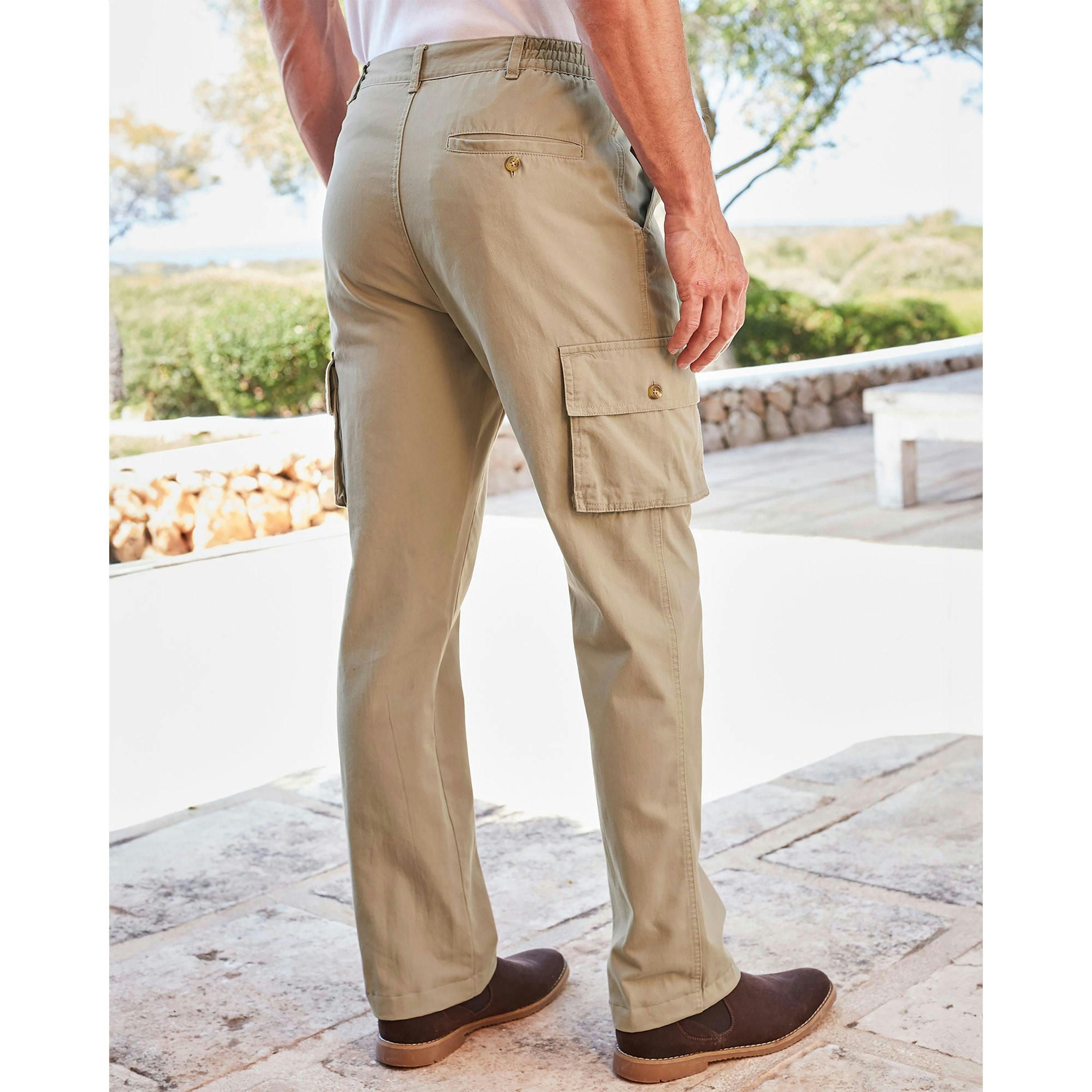 Cotton Traders Cargo Comfort Trousers , view 3 of 3