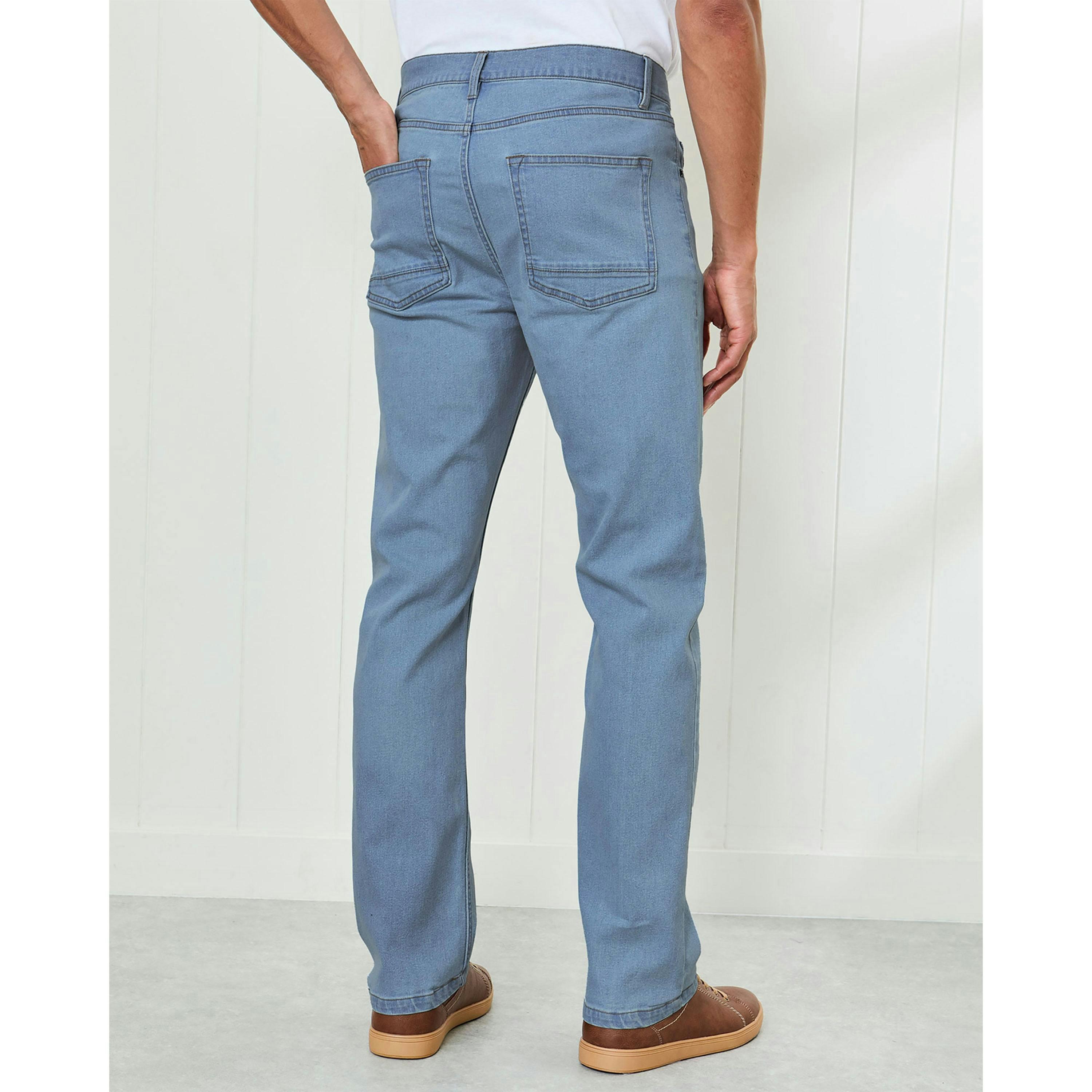 Cotton Traders Straight Fit Stretch Jeans , view 3 of 3