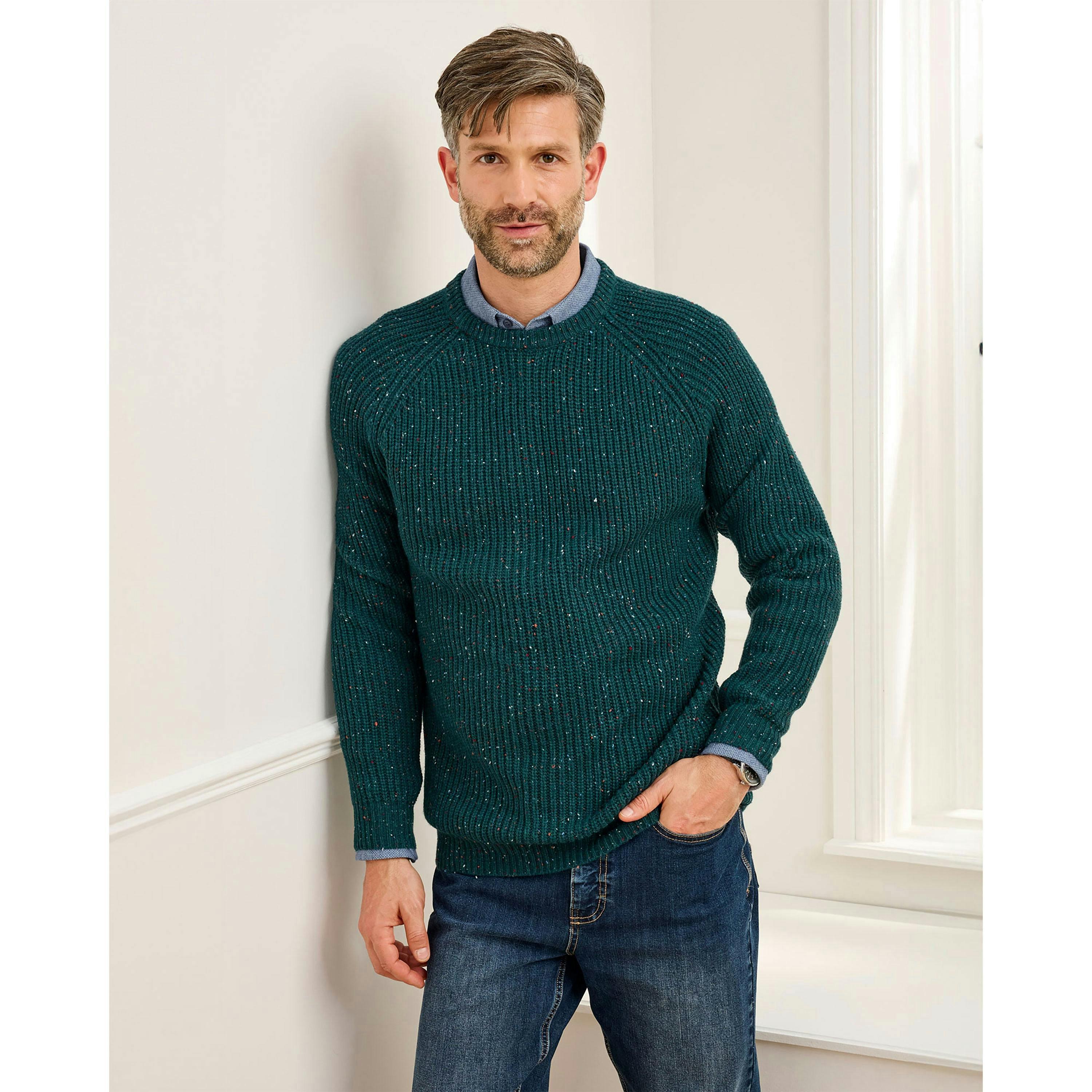 Cotton Traders Supersoft Crew Neck Jumper , view 2 of 3