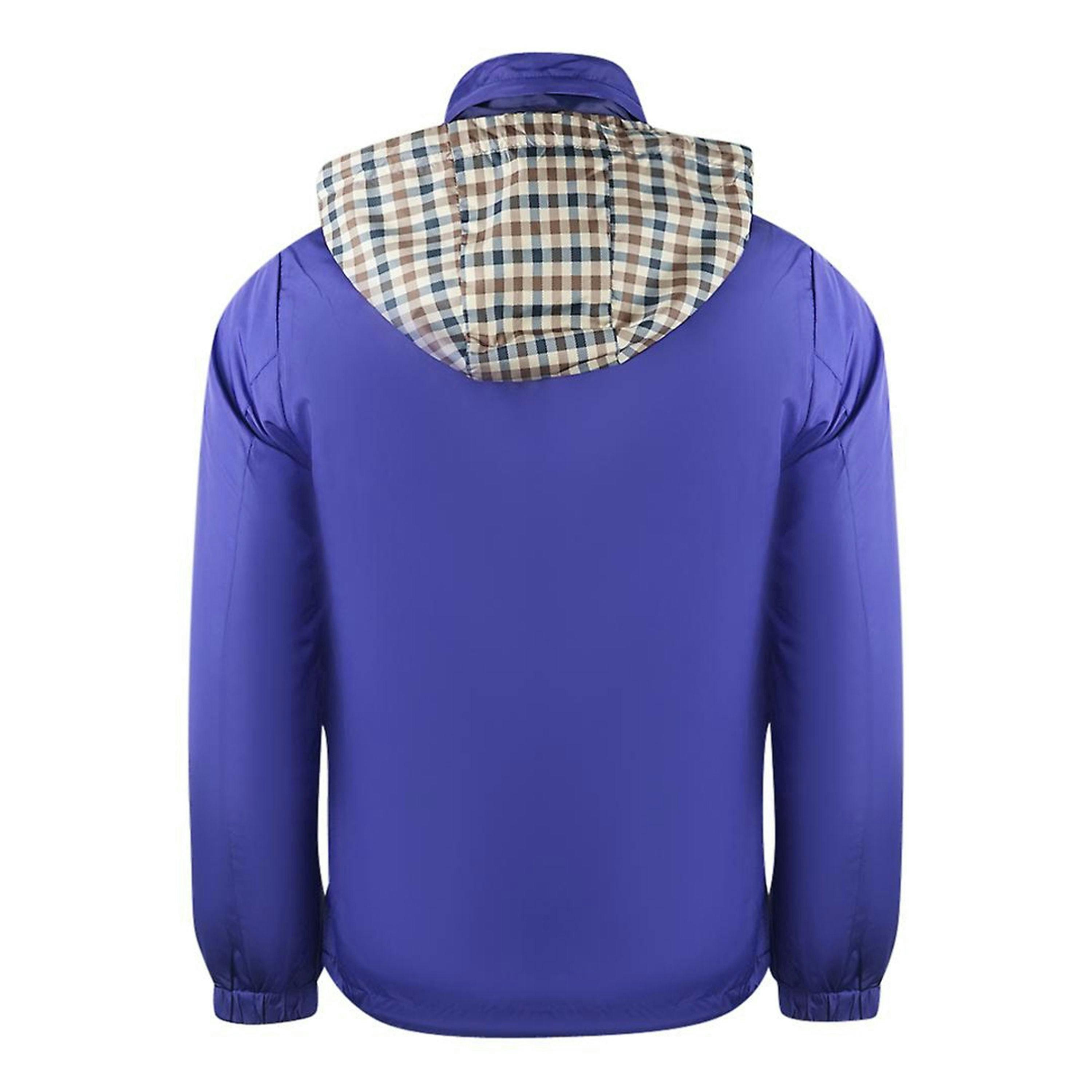 Aquascutum Mens Plain Lightweight Hidden Hood Jacket , view 2 of 3