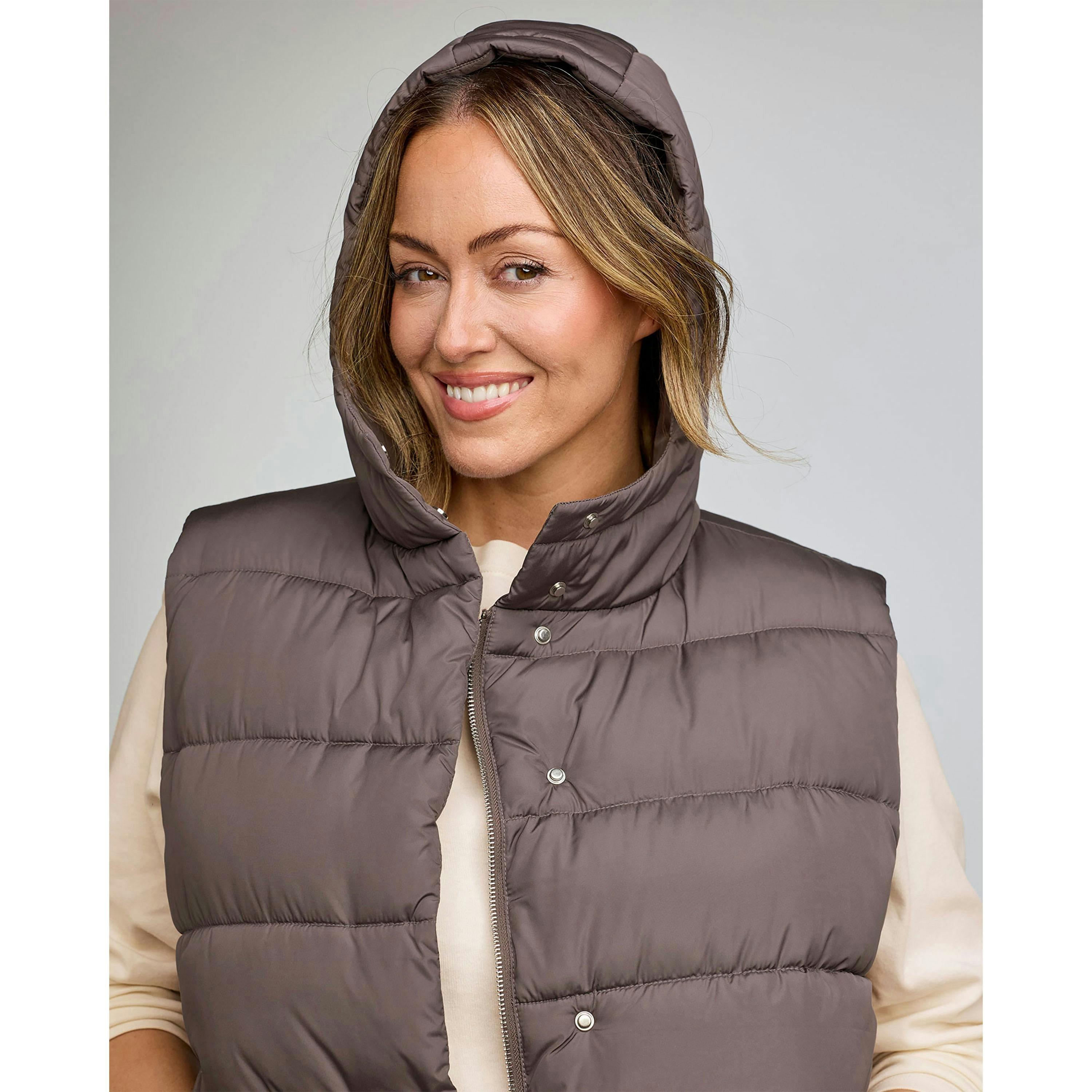 Cotton Traders Active Quilted Gilet With Pockets , view 2 of 3