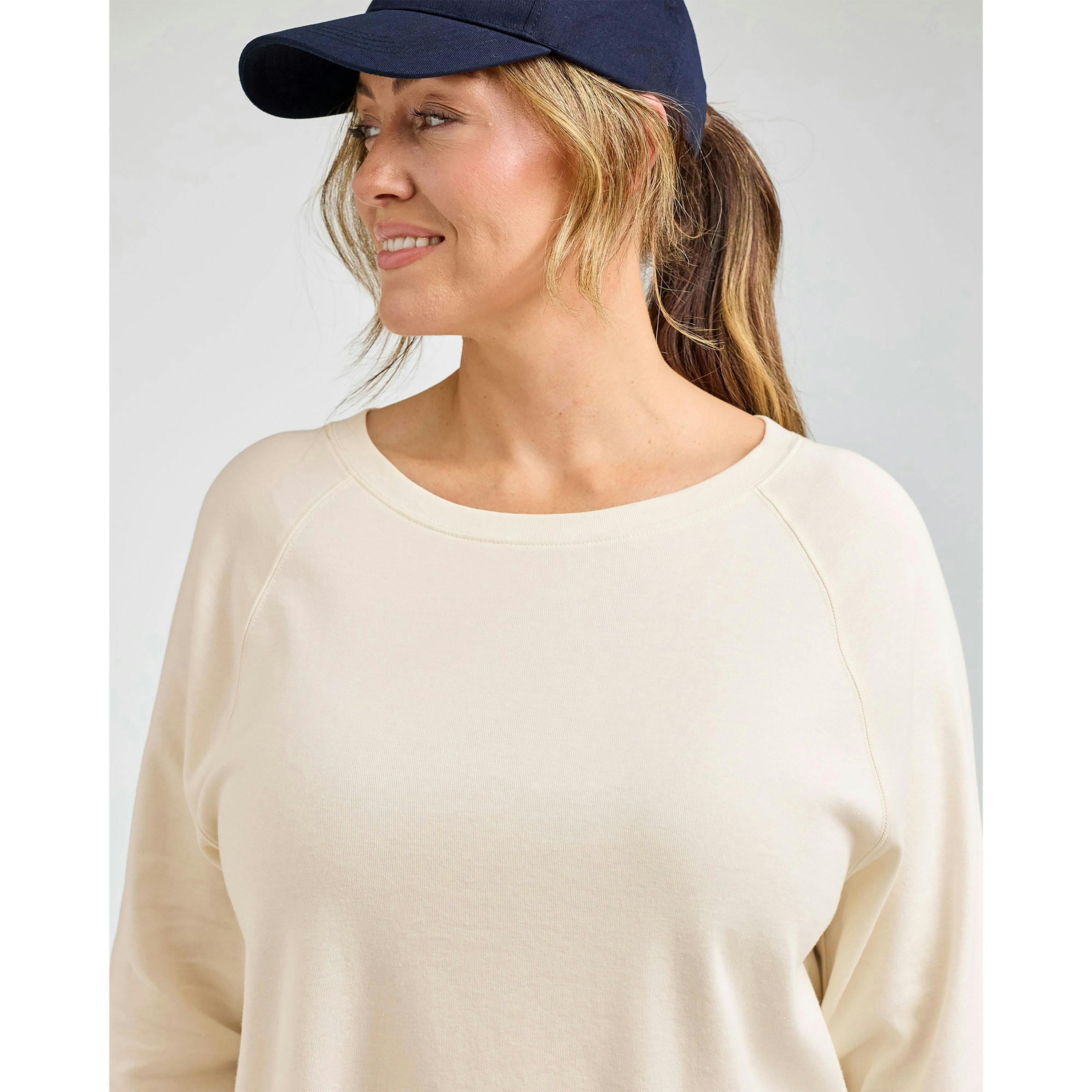 Cotton Traders Active Long Sleeve Raglan Top , view 2 of 3