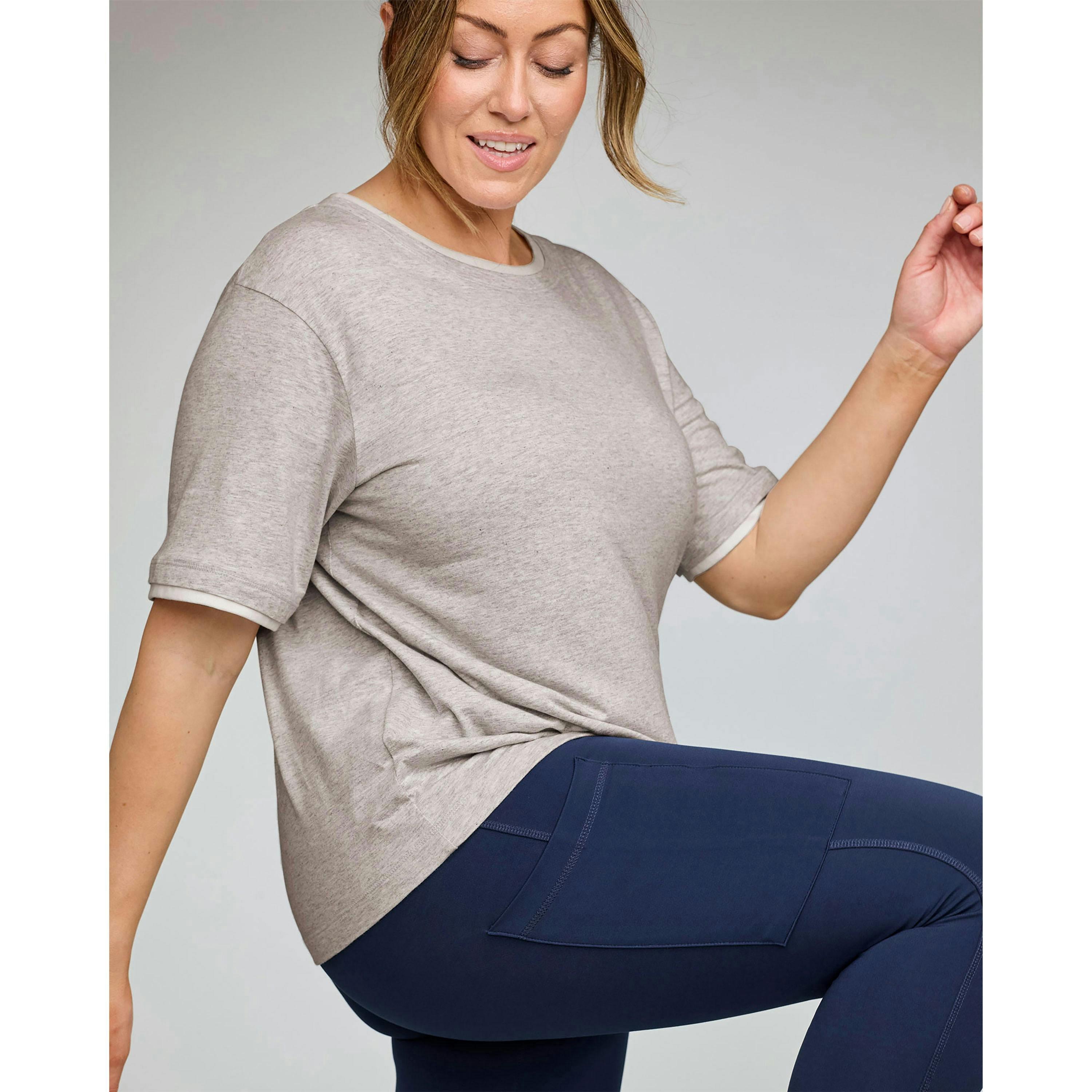 Cotton Traders Active Stretch Leggings With Pockets , view 2 of 3