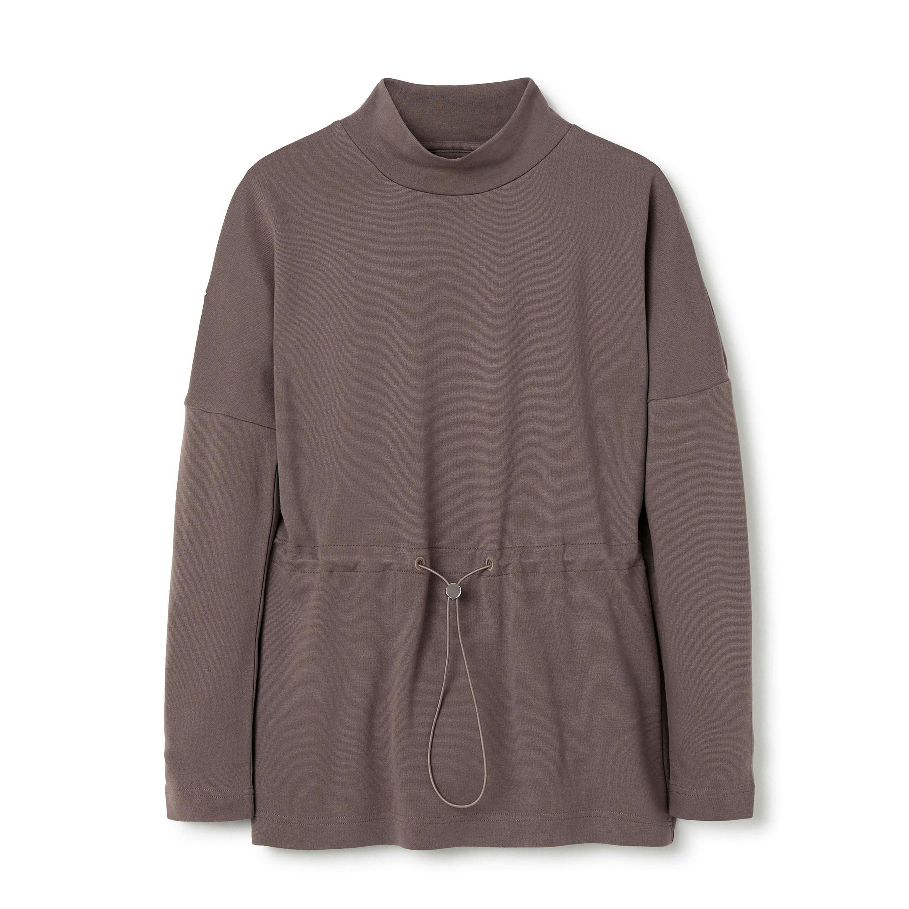 Cotton Traders Active Long Sleeve Turtleneck Toggle Sweatshirt , view 3 of 3