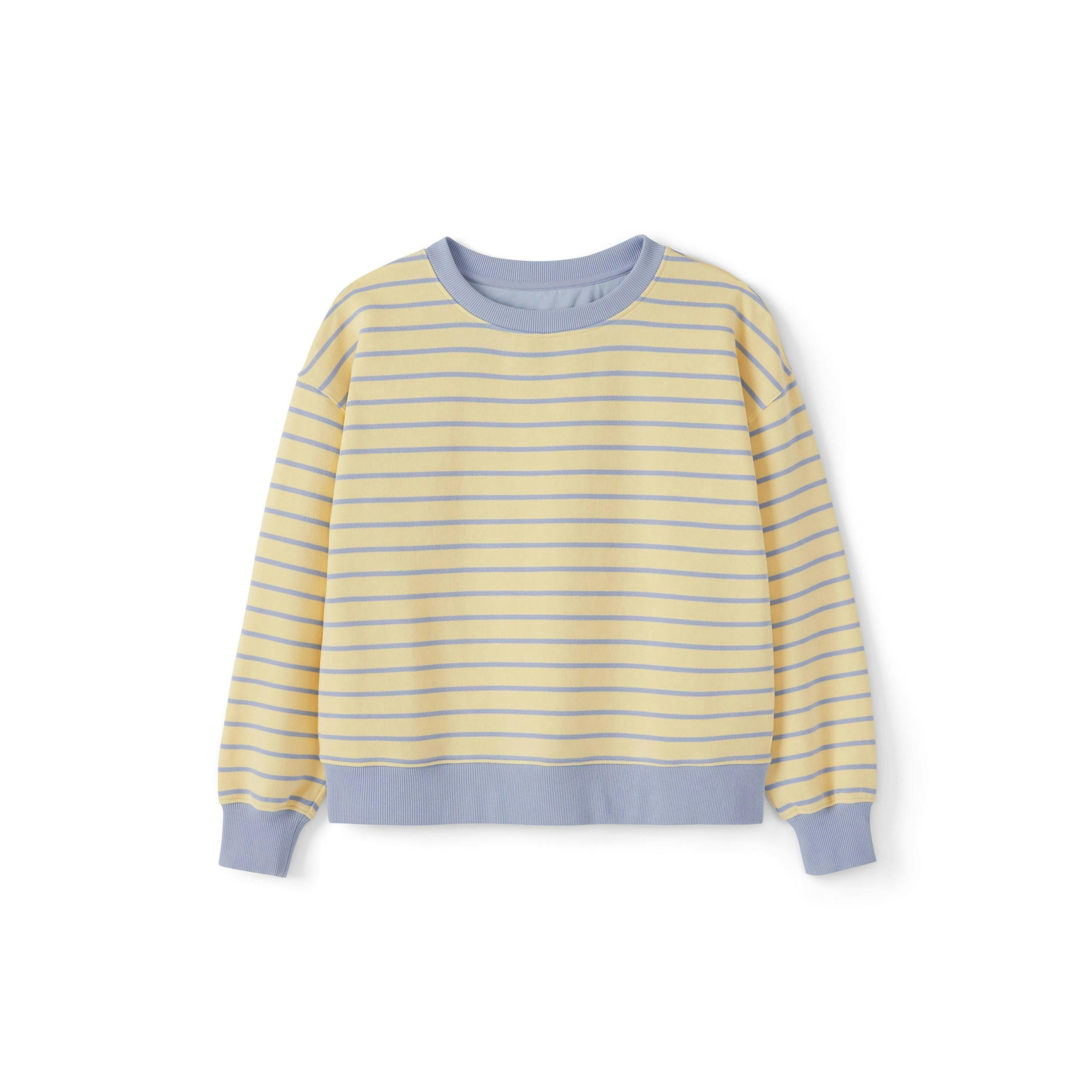 Cotton Traders Active Long Sleeve Stripe Crew Neck Sweater , view 3 of 3