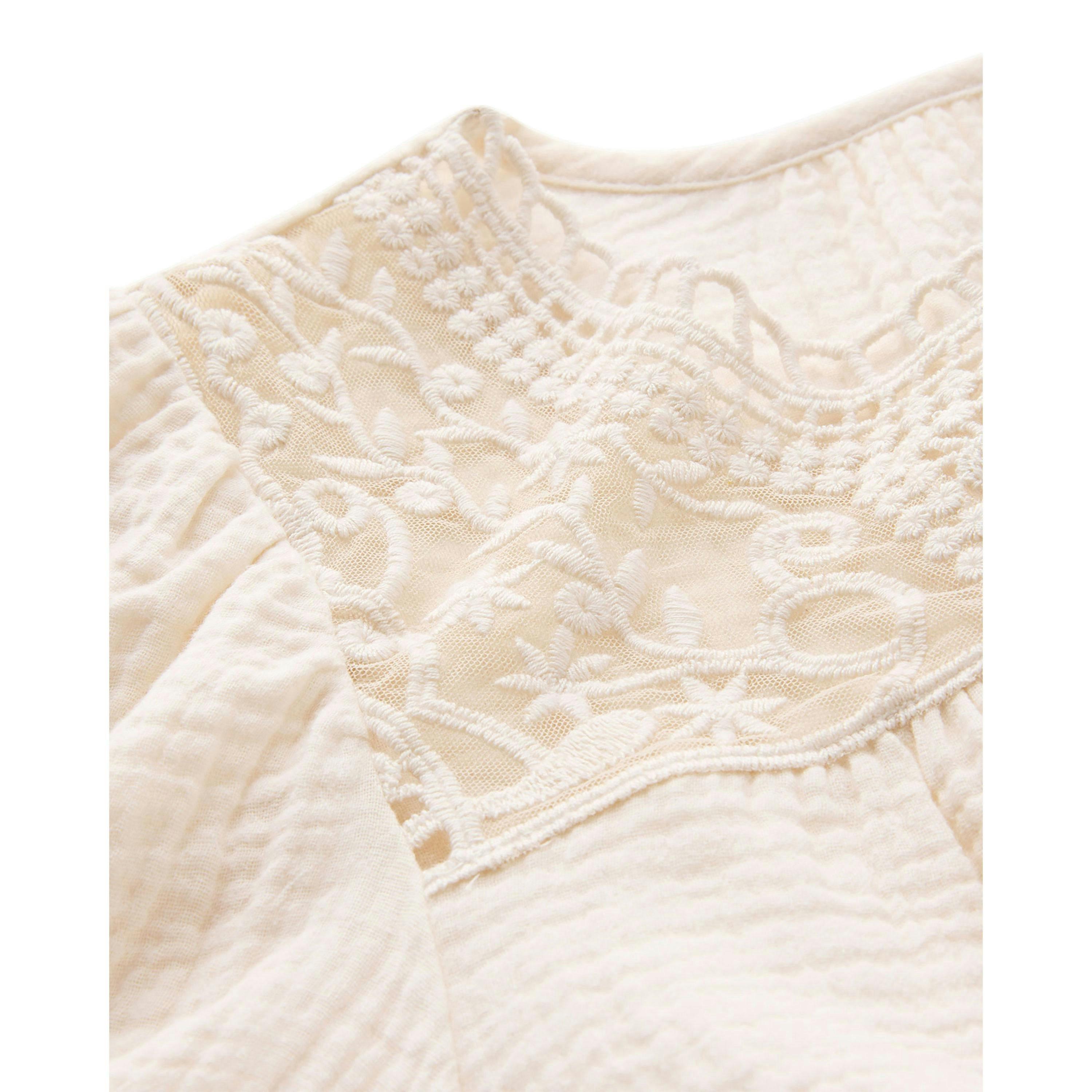 Cotton Traders Lace Front Blouse , view 2 of 3