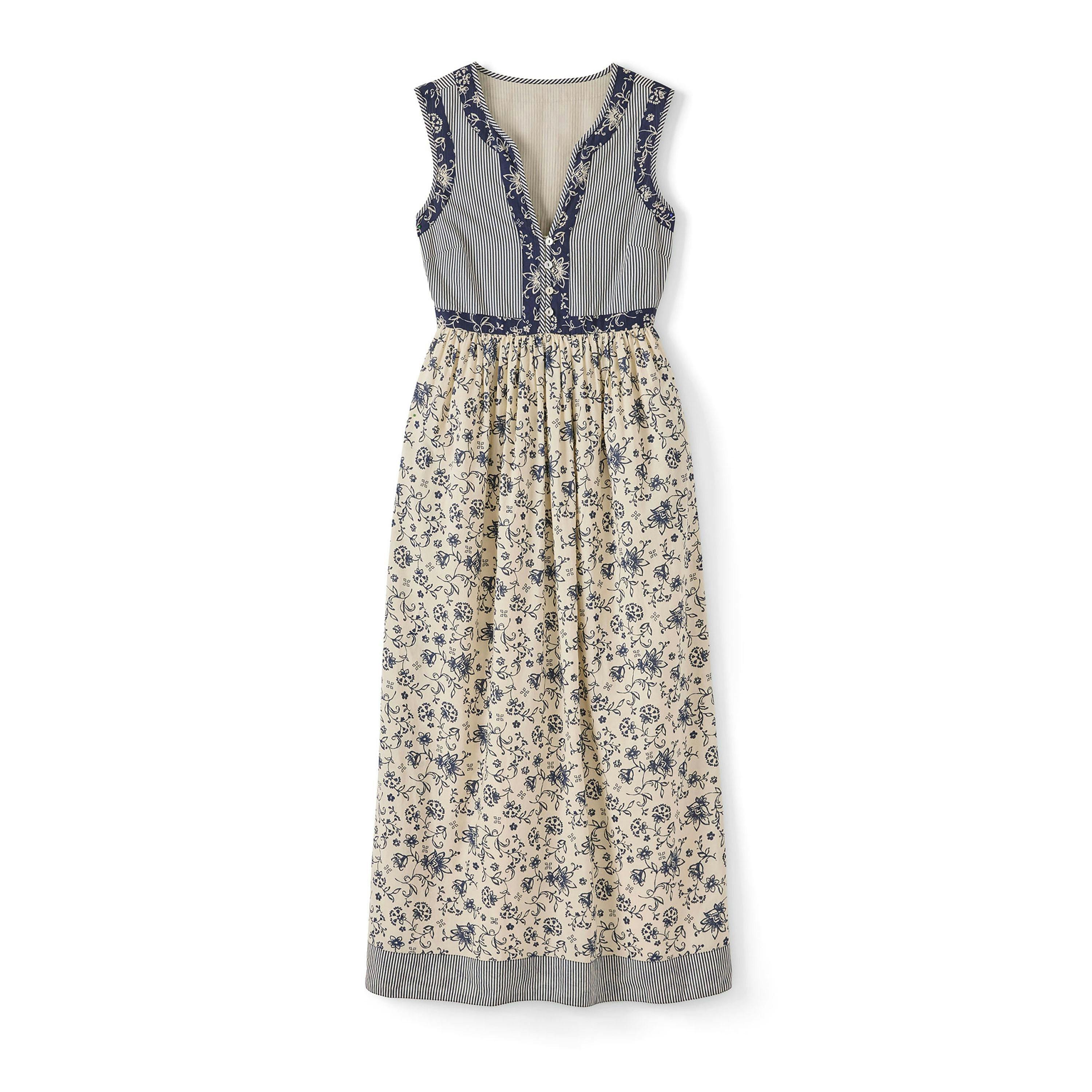 Cotton Traders Sleeveless Printed Maxi Dress , view 4 of 4
