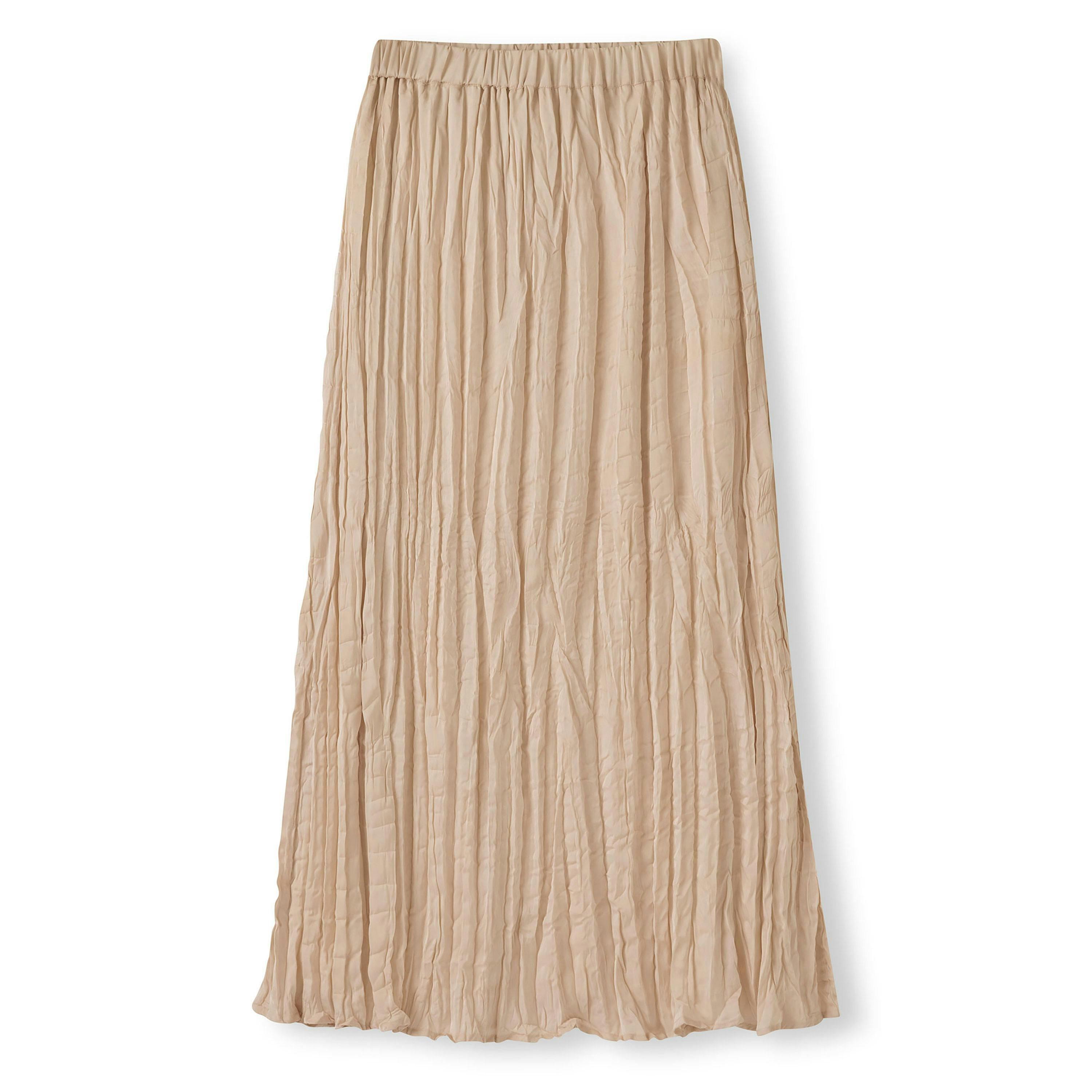 Cotton Traders Crinkle Satin Maxi Skirt , view 4 of 4