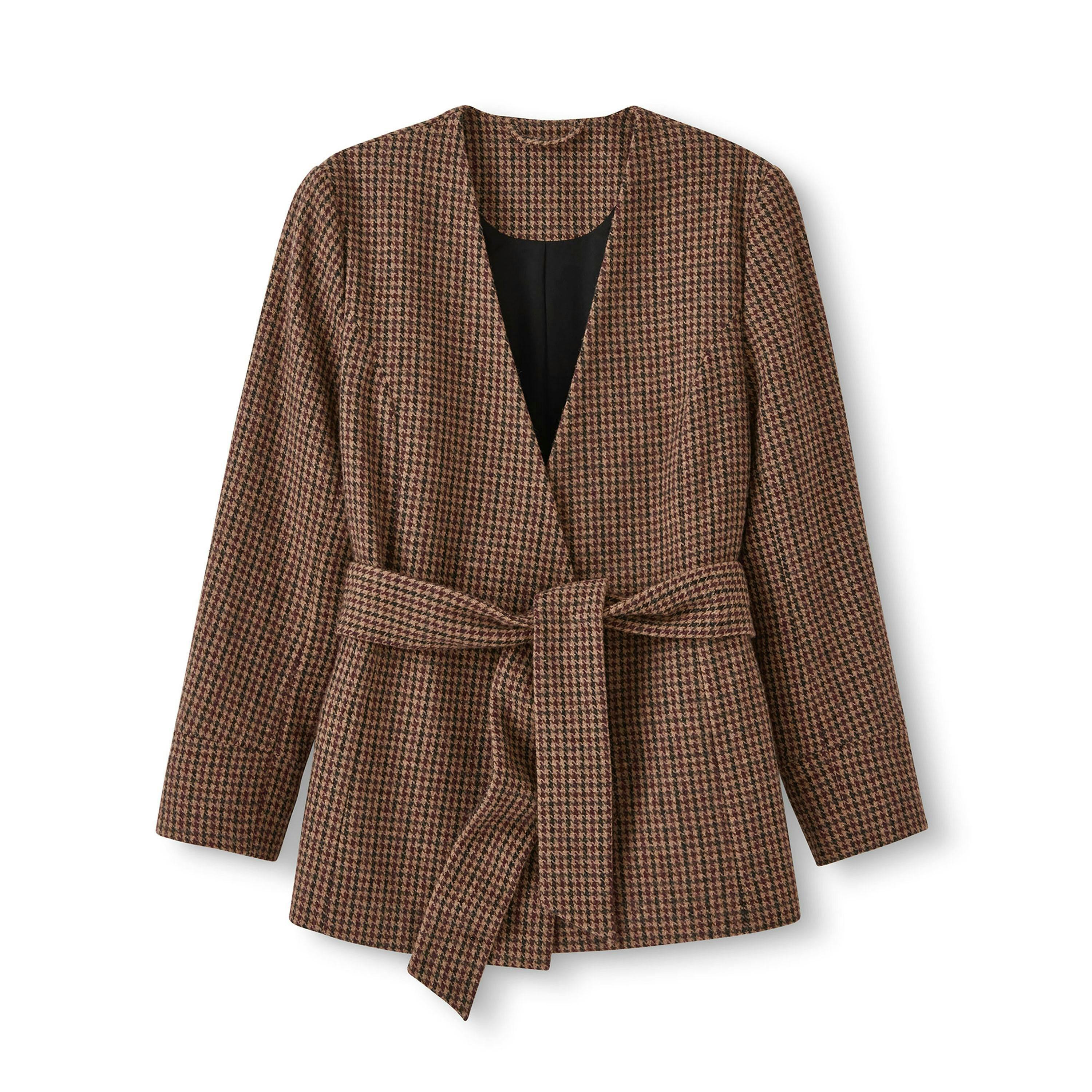 Cotton Traders Wrap Check Jacket , view 4 of 4
