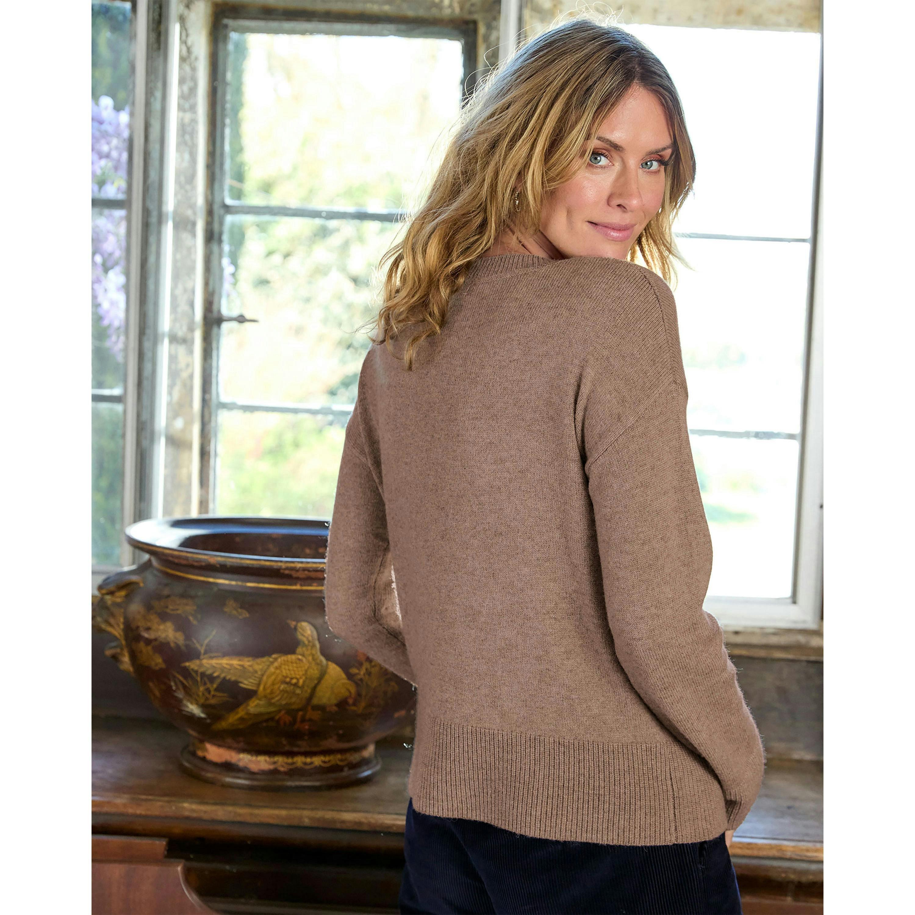 Cotton Traders Embellished Sequin Jumper , view 2 of 4