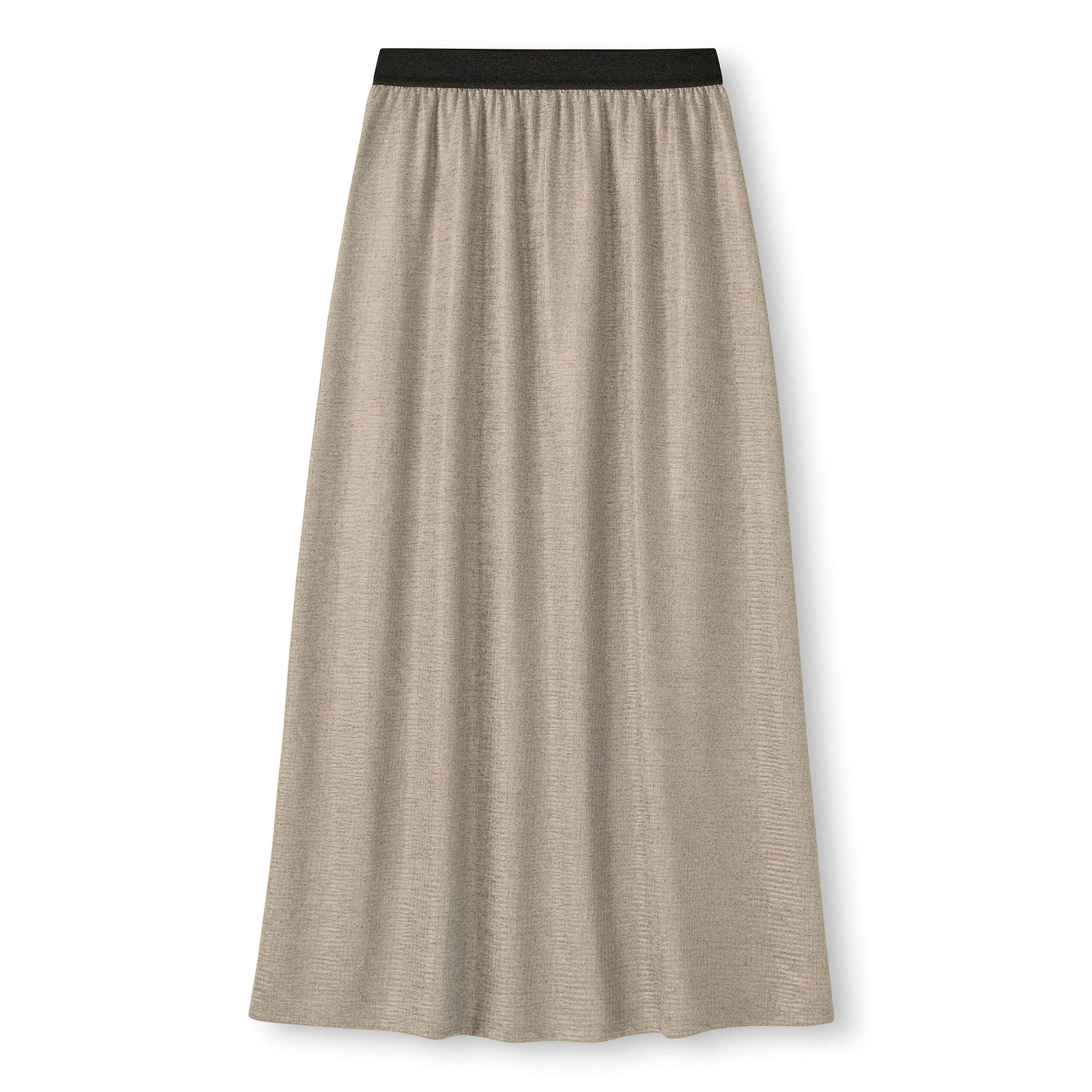 Cotton Traders Shimmer Pull- On Maxi Skirt , view 4 of 4