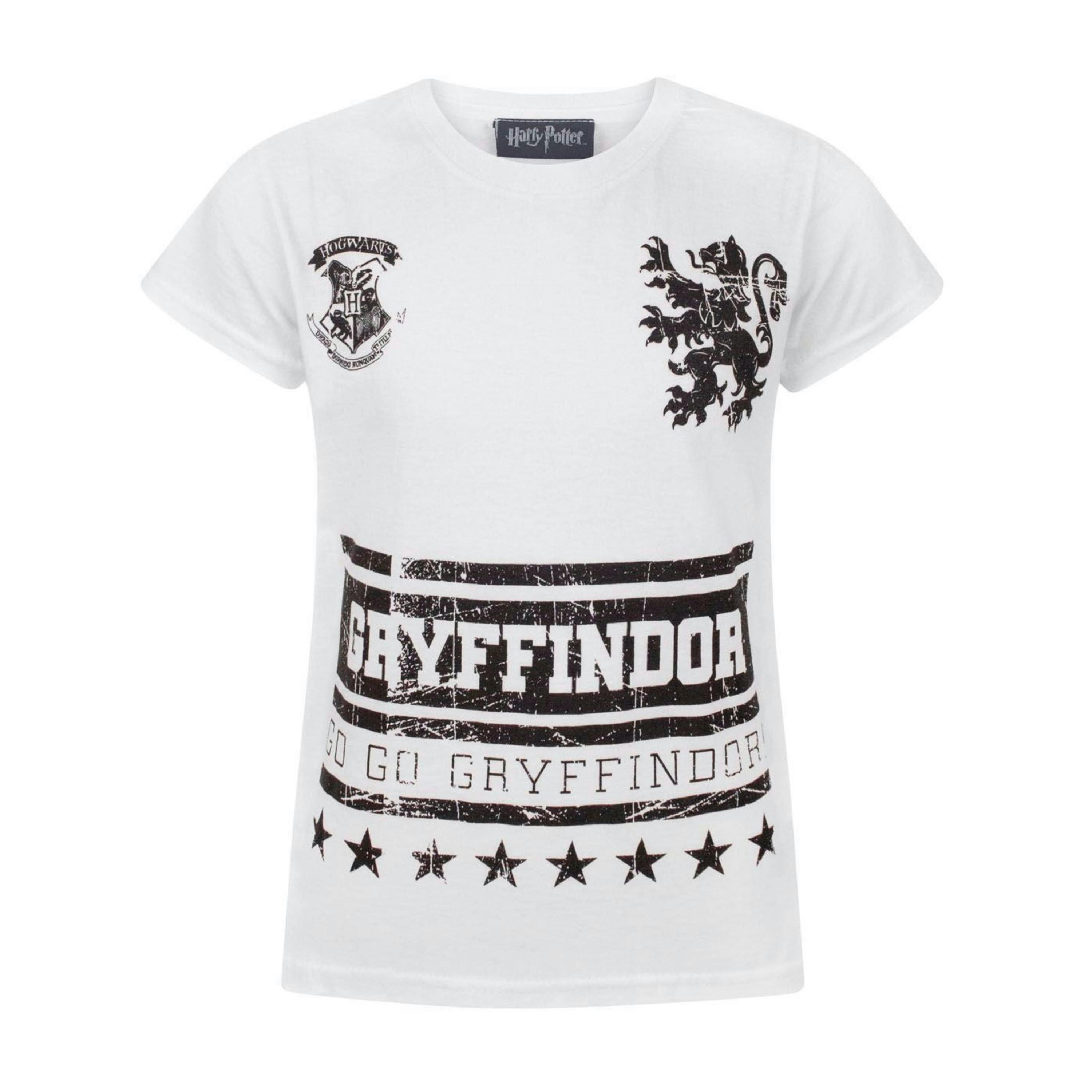 Harry Potter Girls White Short Sleeved T-Shirt by Vanilla Underground , view 1 of 1