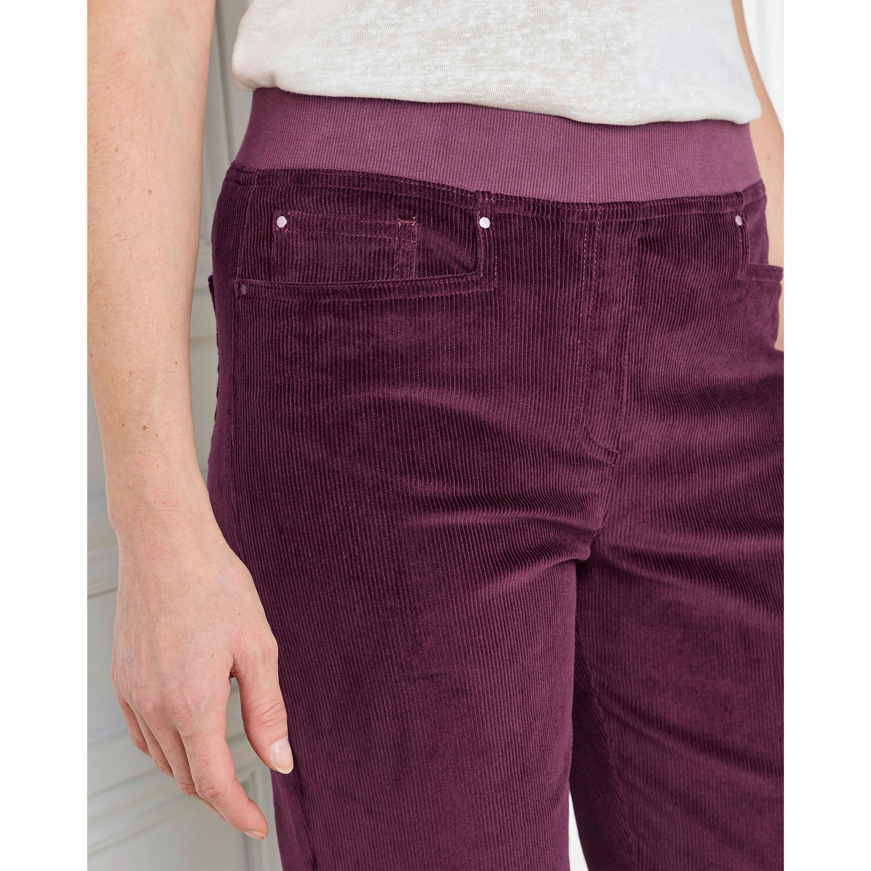 Cotton Traders Premium Pull On Cord Trousers , view 3 of 3