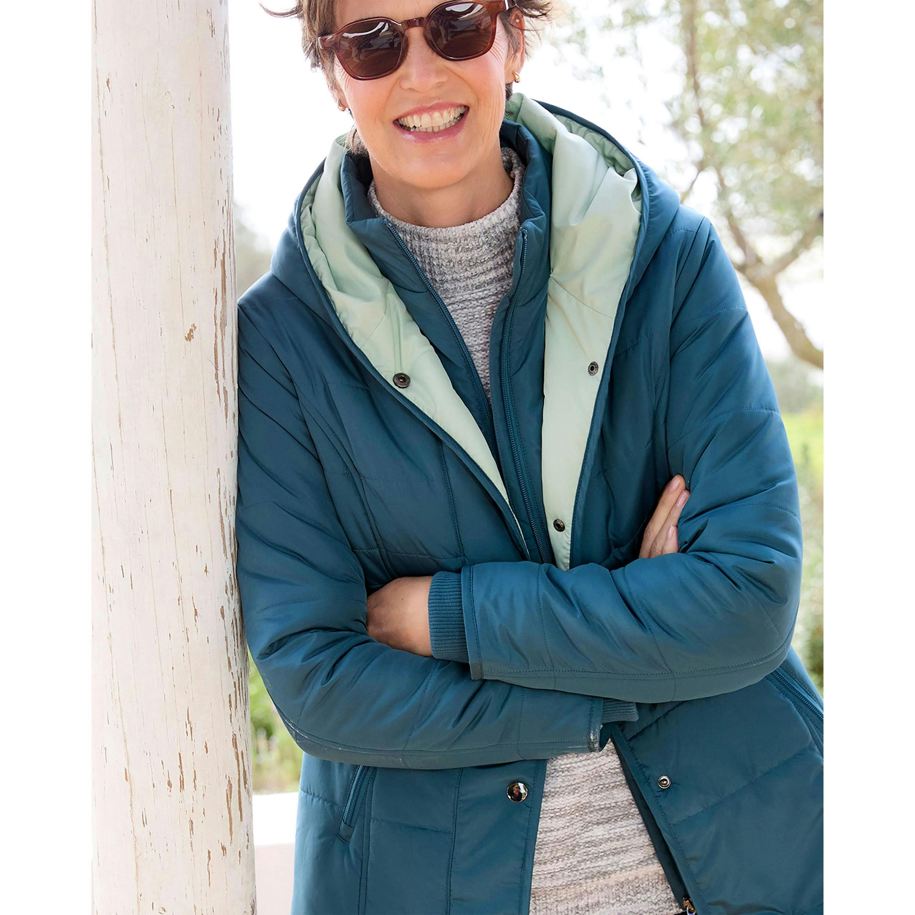 Cotton Traders Padded Hooded Jacket , view 3 of 3