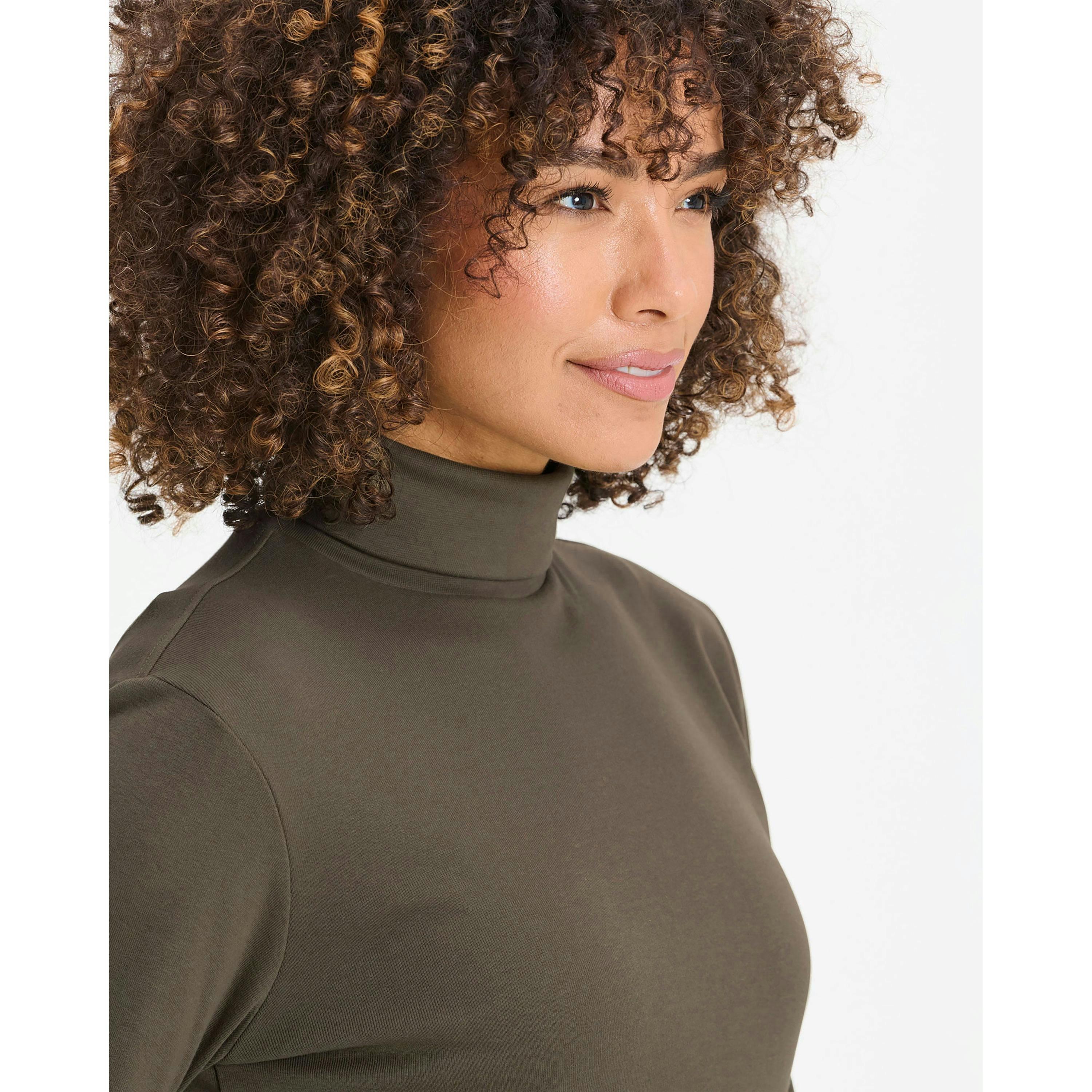 Cotton Traders Rollneck Top , view 2 of 3
