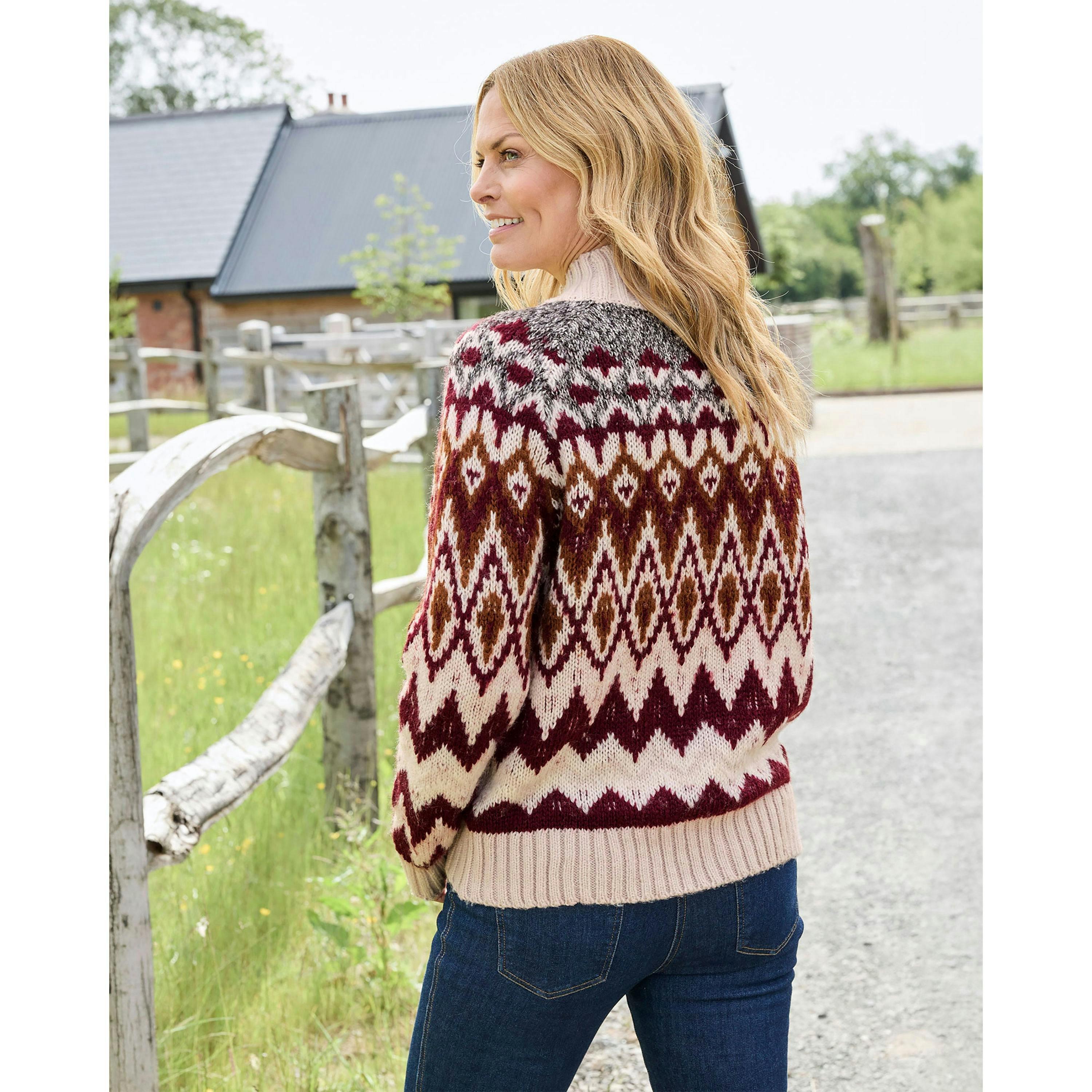 Cotton Traders Fair Isle Jumper , view 2 of 3