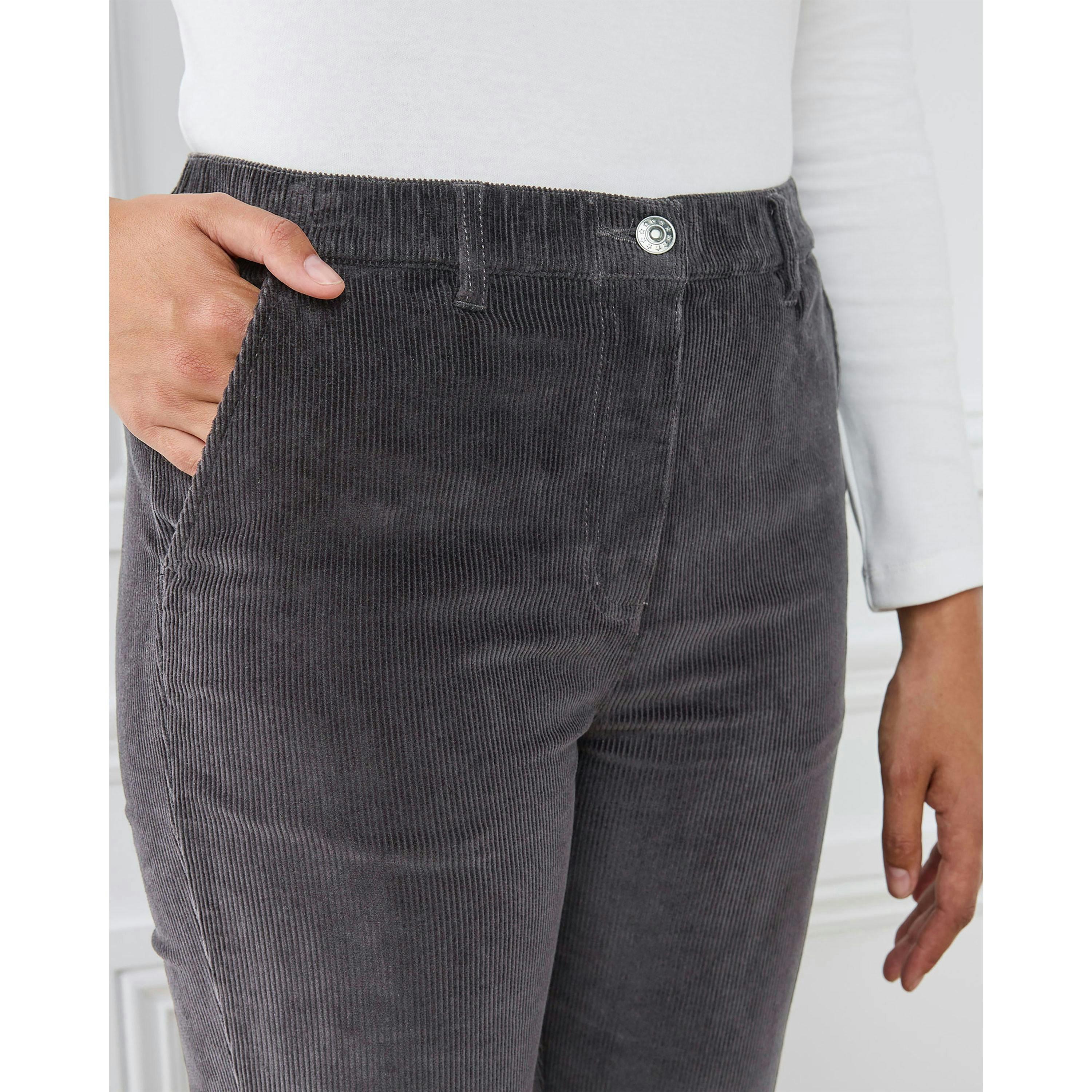 Cotton Traders Straight Leg Stretch Cord Trousers , view 3 of 3