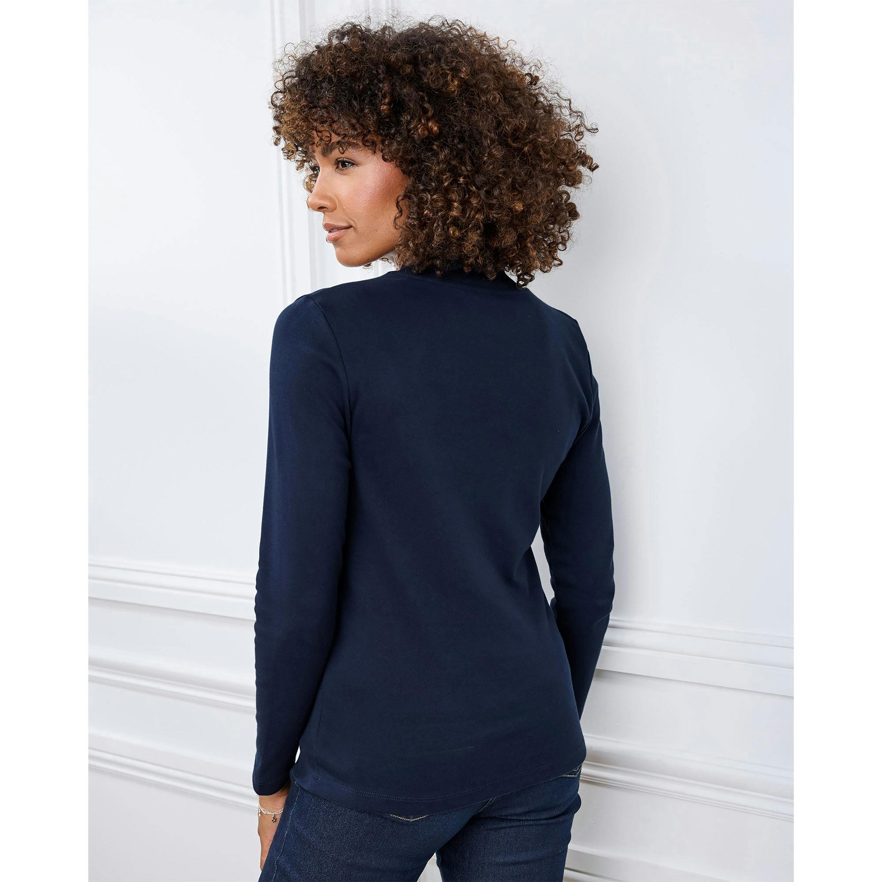Cotton Traders Cosy Up Long Sleeve Turtleneck Top , view 2 of 3