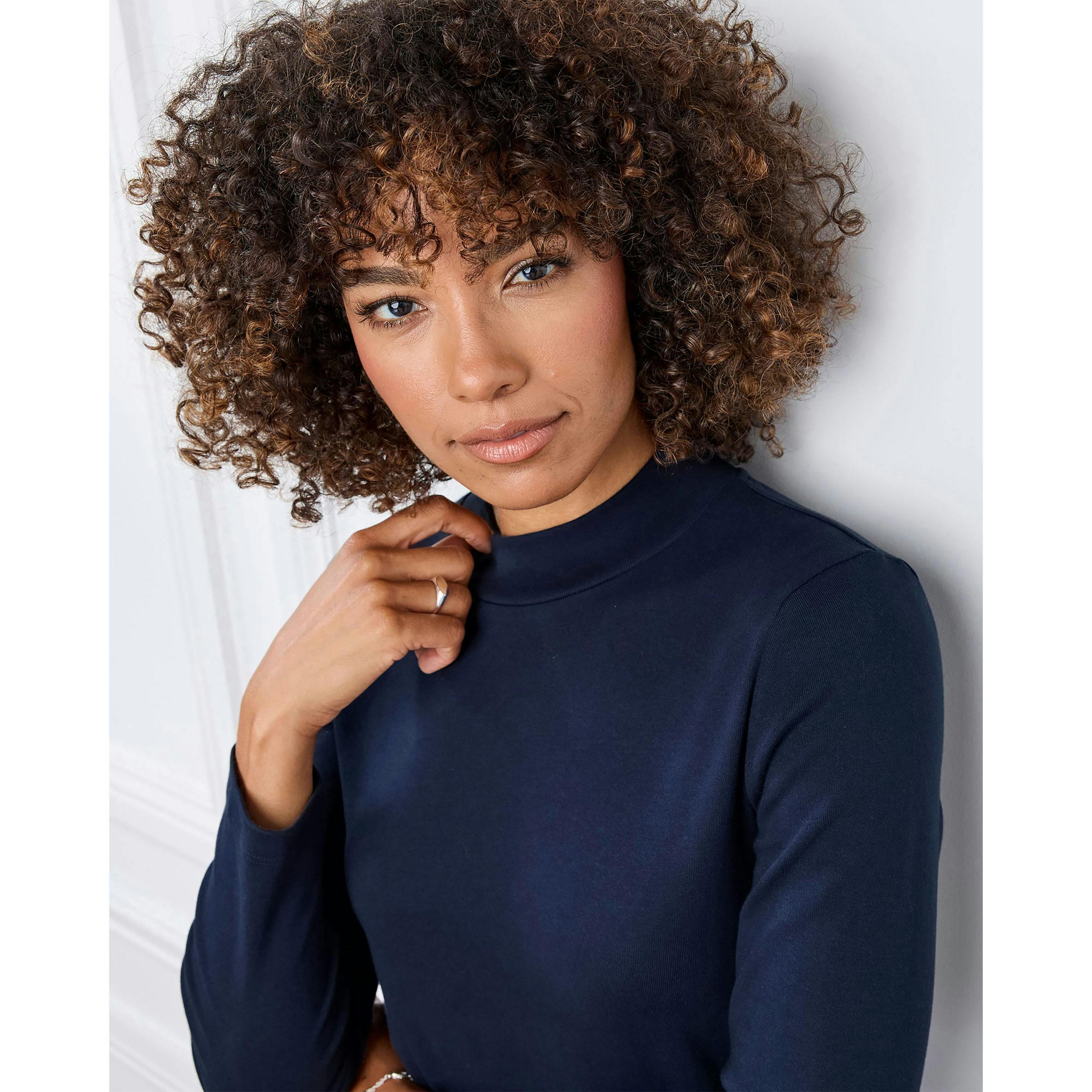 Cotton Traders Cosy Up Long Sleeve Turtleneck Top , view 3 of 3