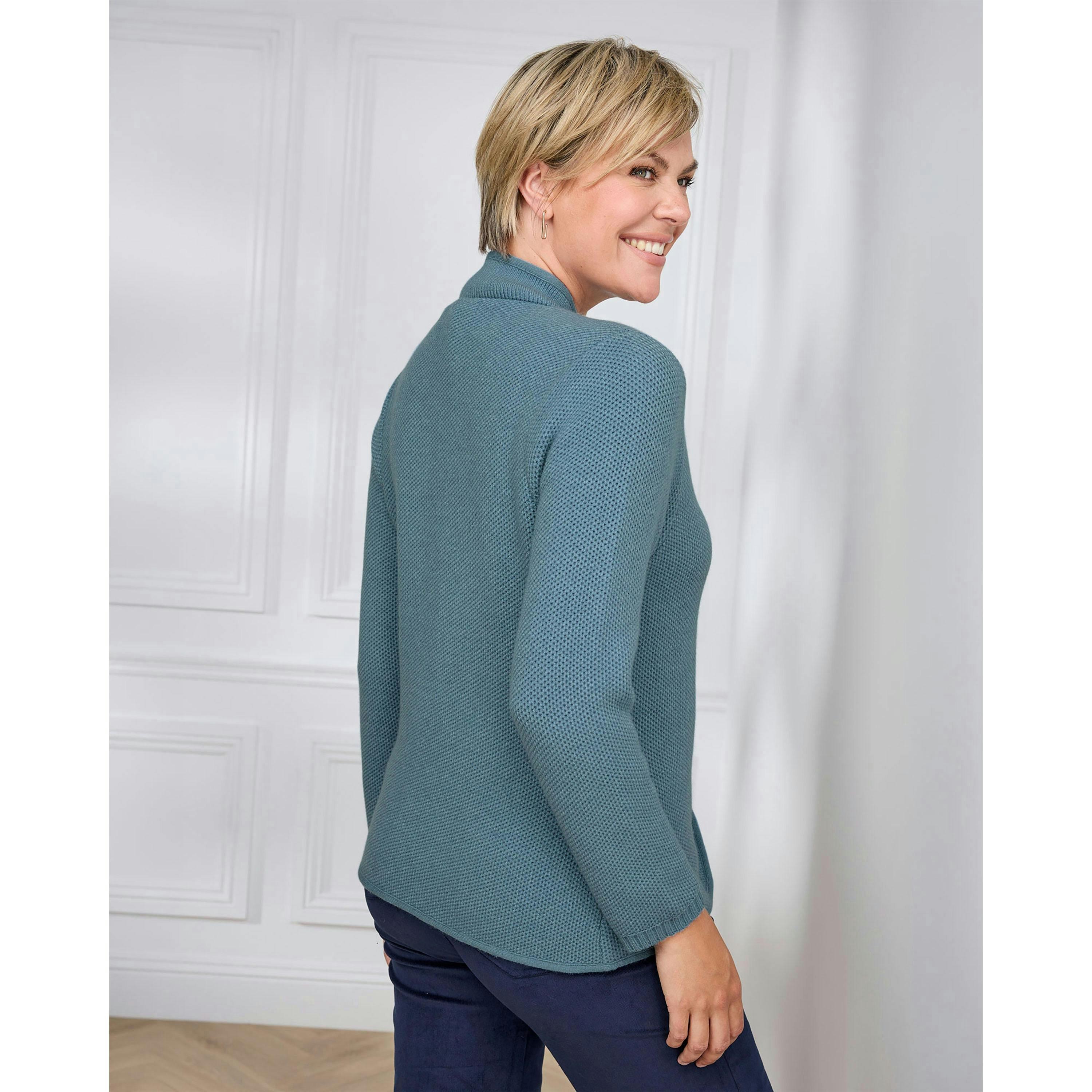 Cotton Traders Textured Cardigan , view 2 of 3