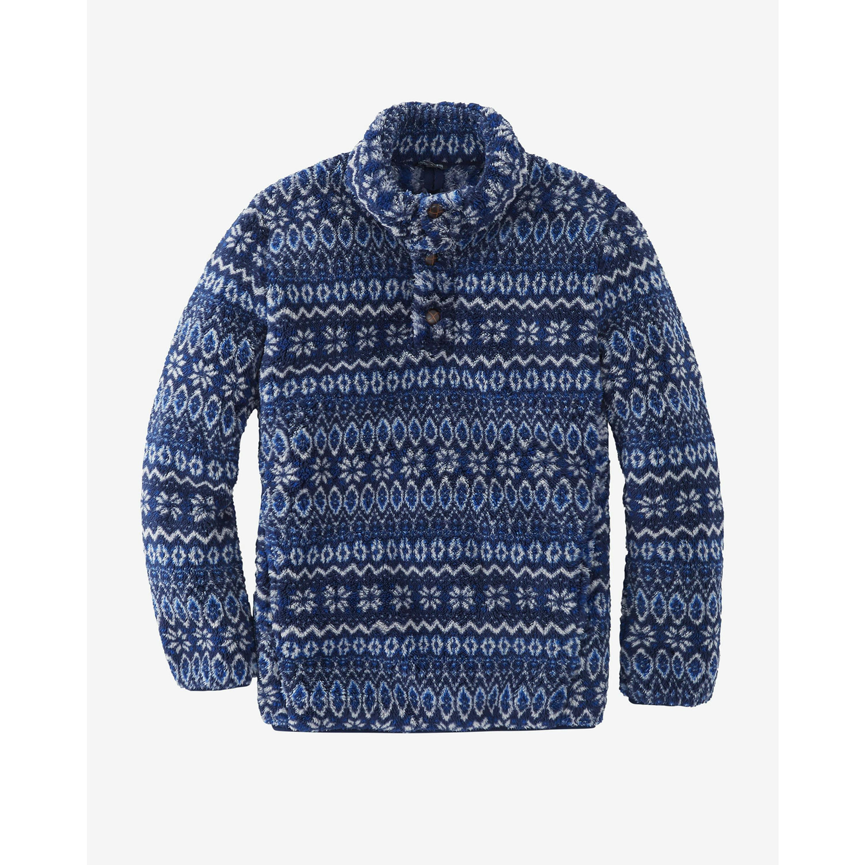 Cotton Traders Soft Button Neck Fleece , view 3 of 3