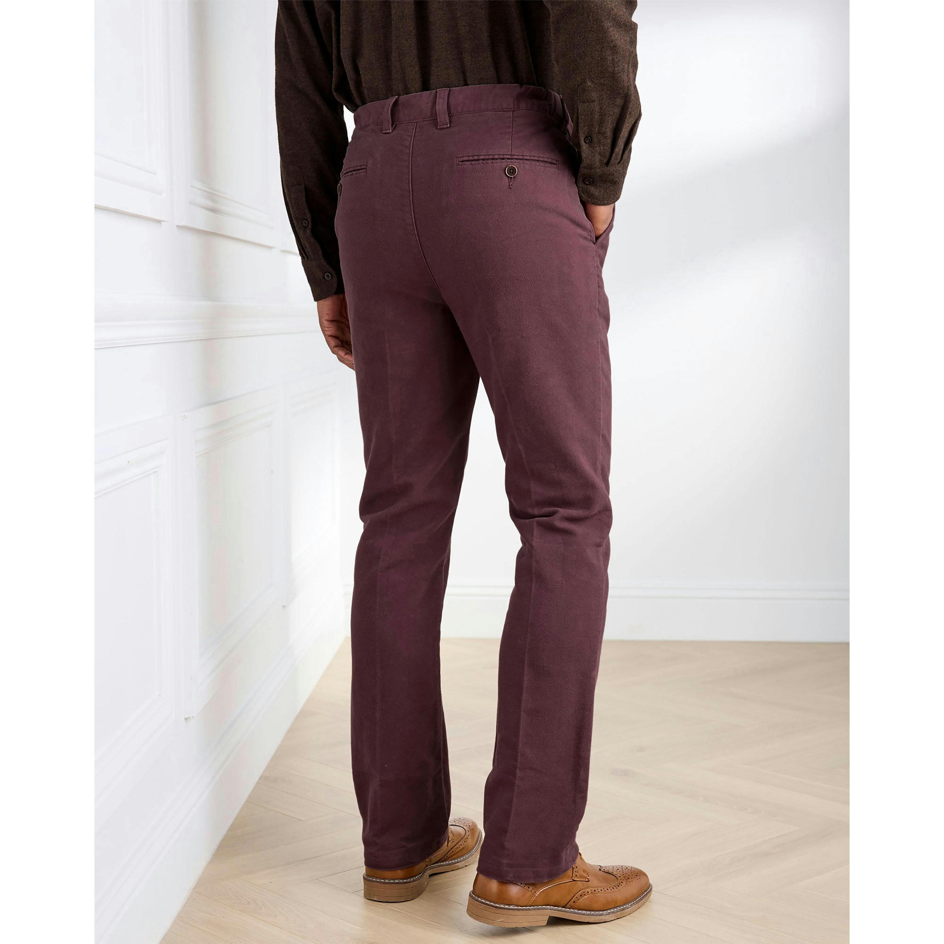 Cotton Traders Mole Skin Comfort Trousers , view 2 of 3