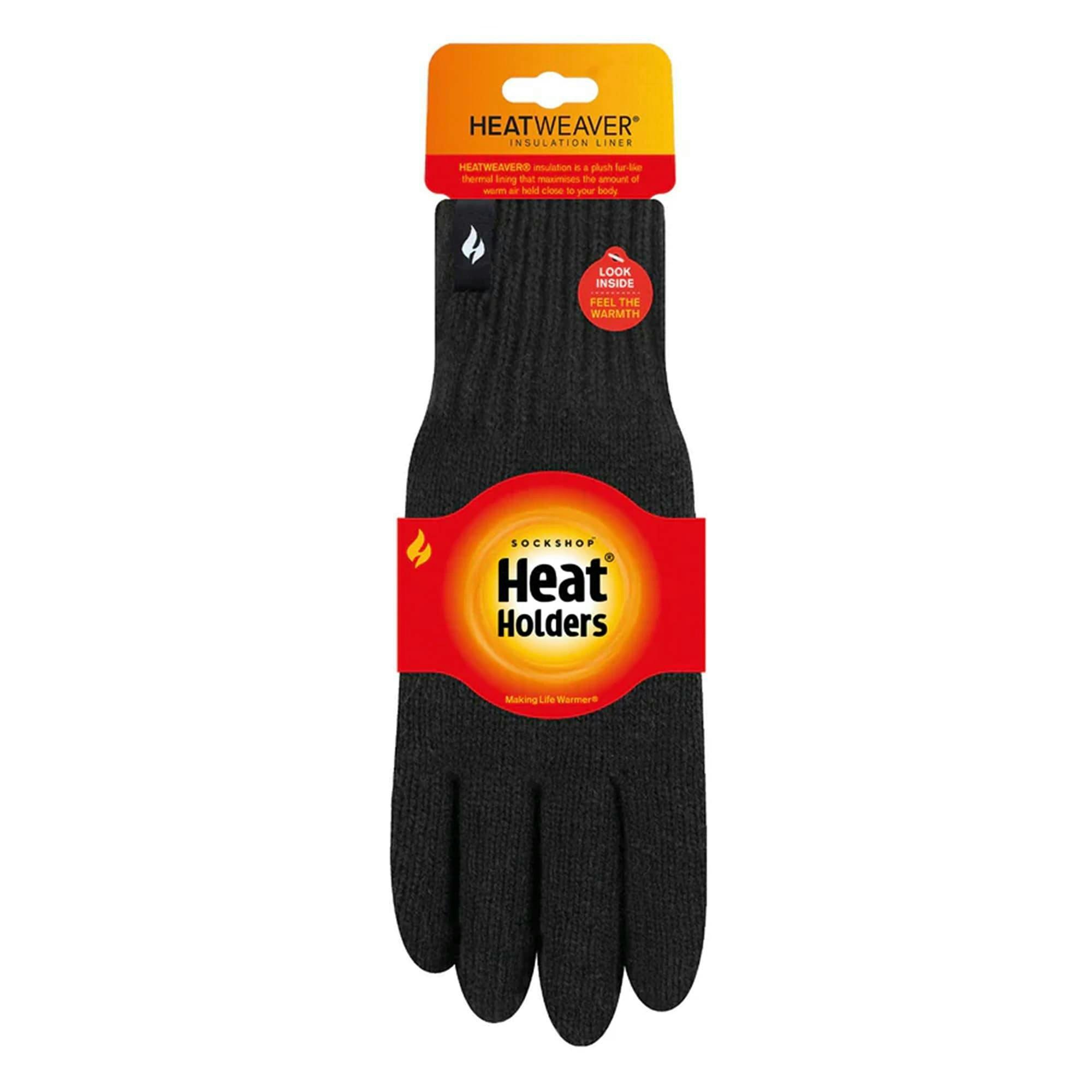 Mens Winter Warm Soft Fleece Lined Thermal Gloves , view 2 of 5