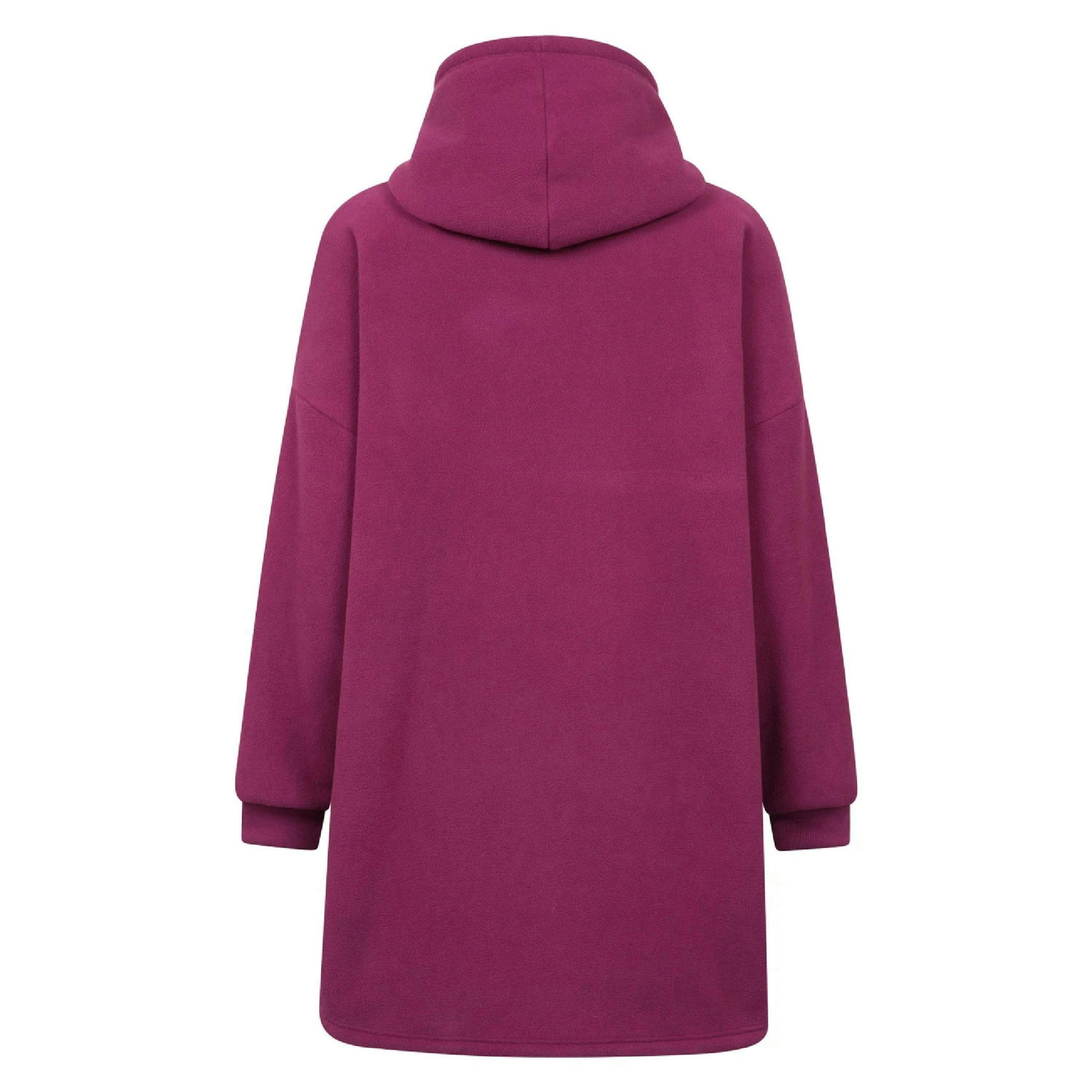 Mountain Warehouse Womens/Ladies Snug Borg Lined Hoodie Blanket , view 2 of 4