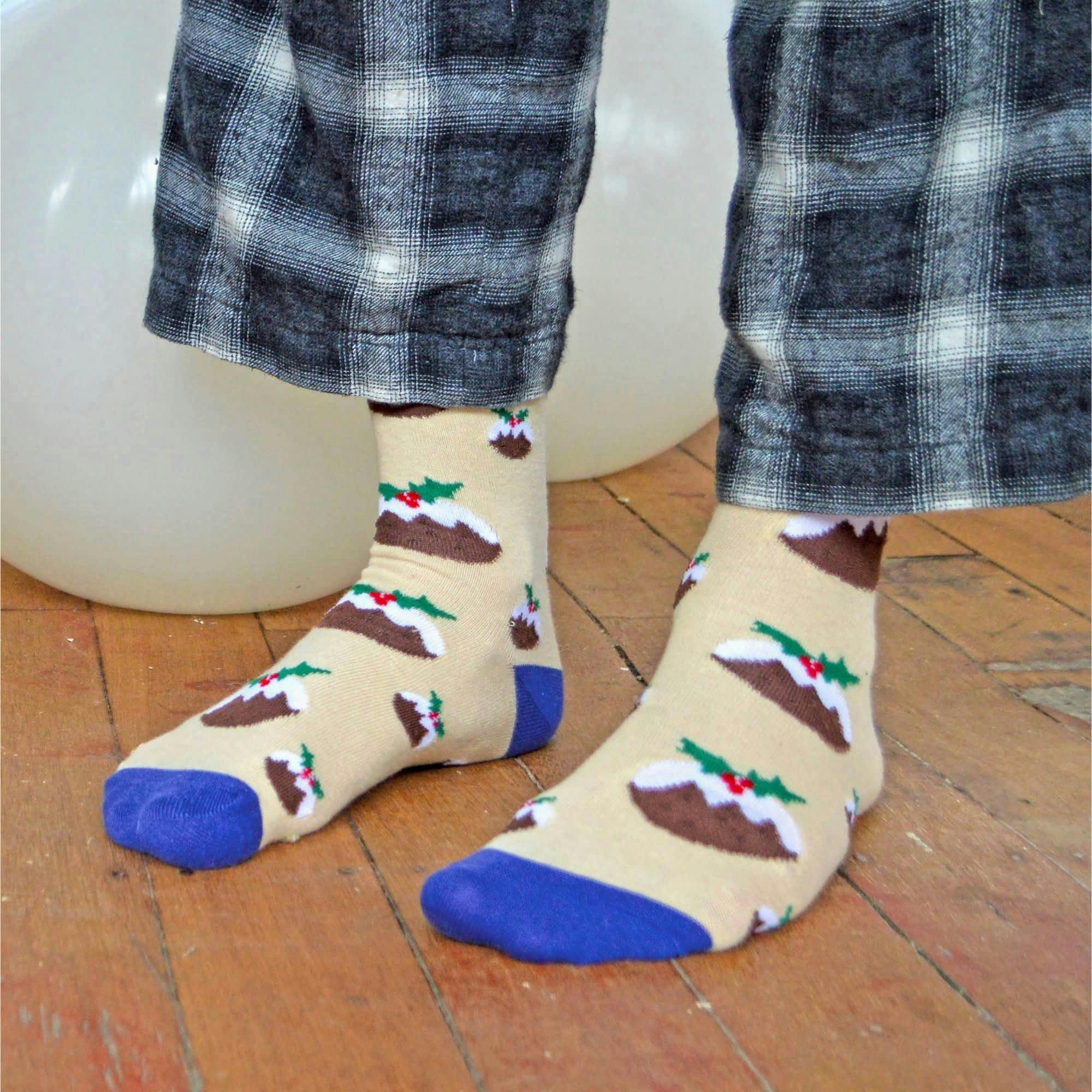 Mens Novelty Festive Christmas Socks , view 4 of 5