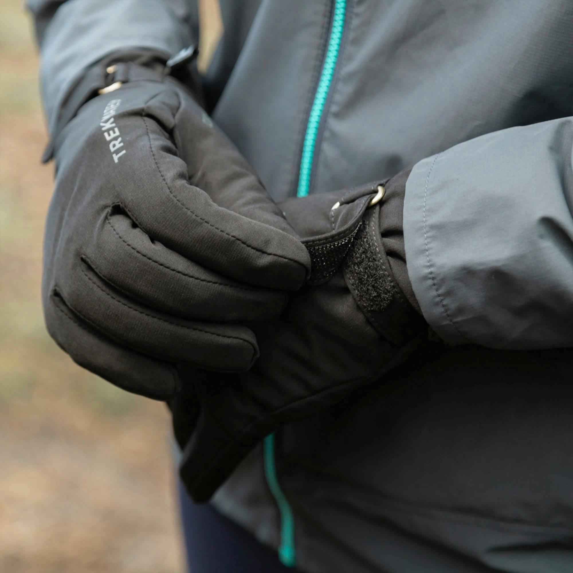 Ladies Waterproof Softshell Outdoor Gloves with Breathable Lining , view 4 of 5